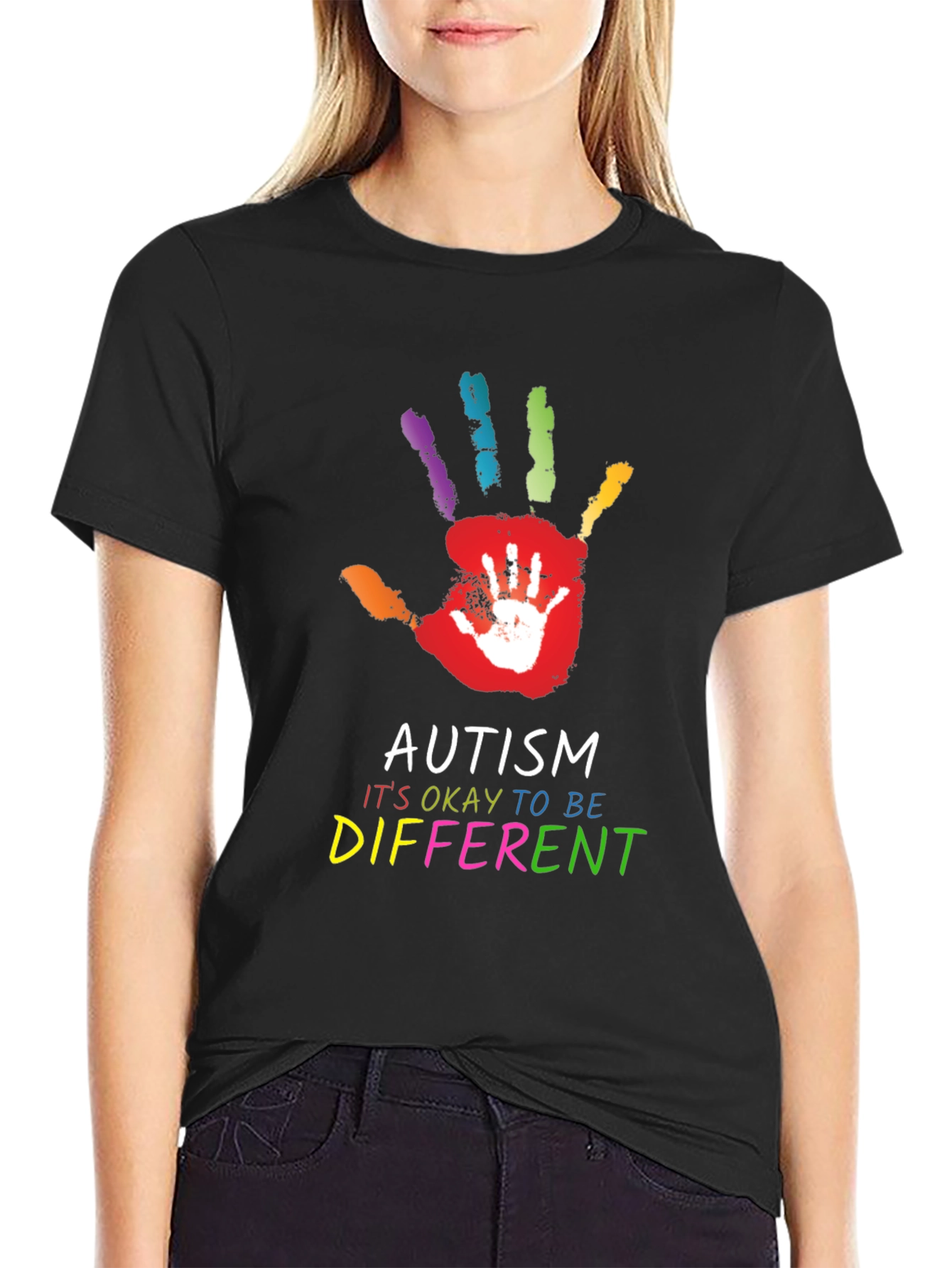 Autism Awareness Its Okay to Be Different T-Shirt