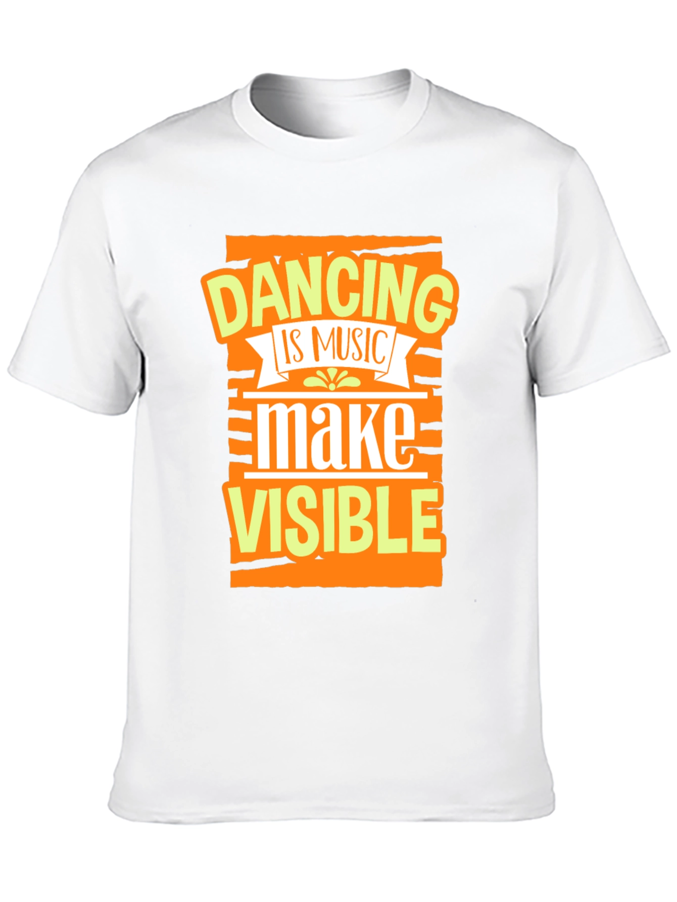 Dancing is Music T-Shirt - Black Graphic Tee