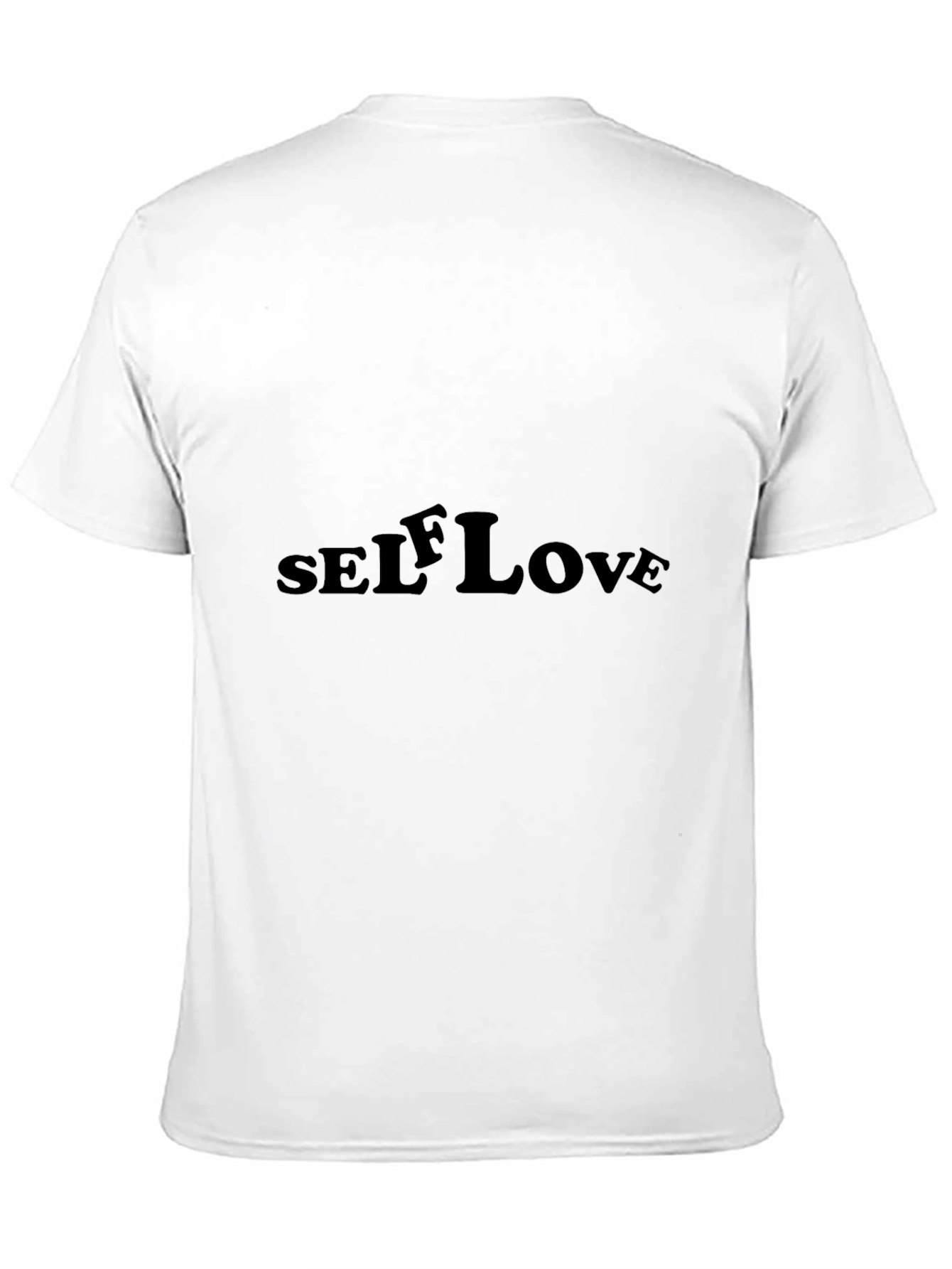 Self Love Black T-Shirt - Trendy Casual Wear