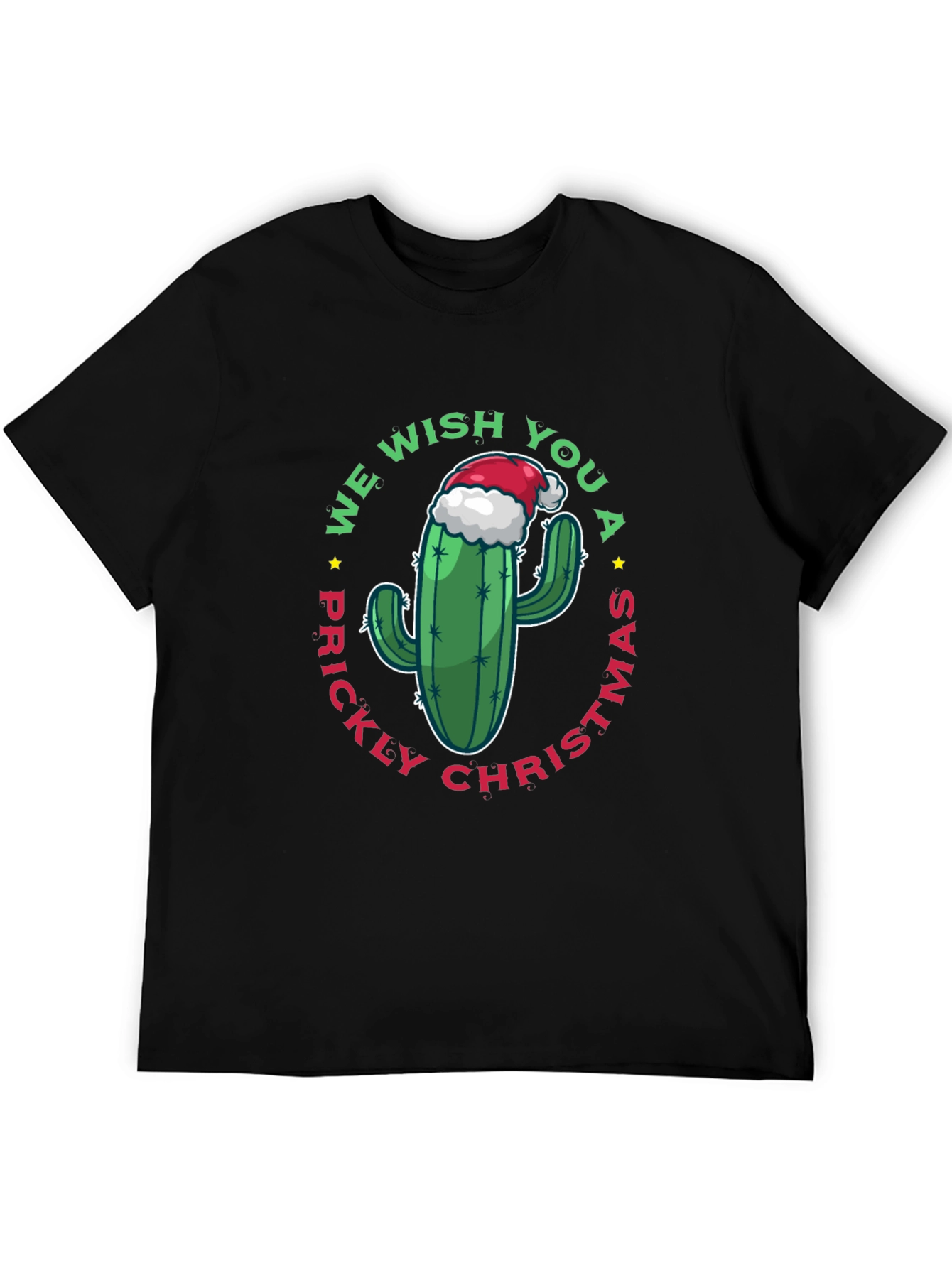 Prickly Christmas Cactus Graphic Tee