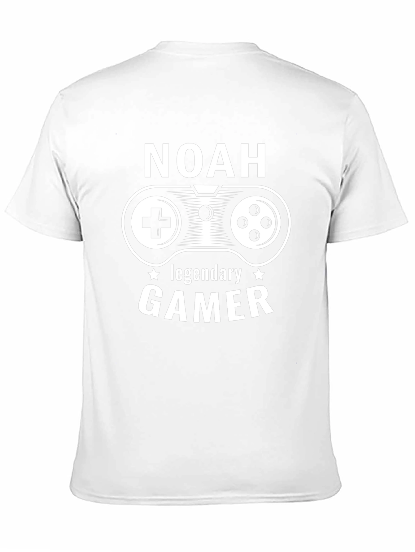 Noah Legendary Gamer T-Shirt - Black Cotton