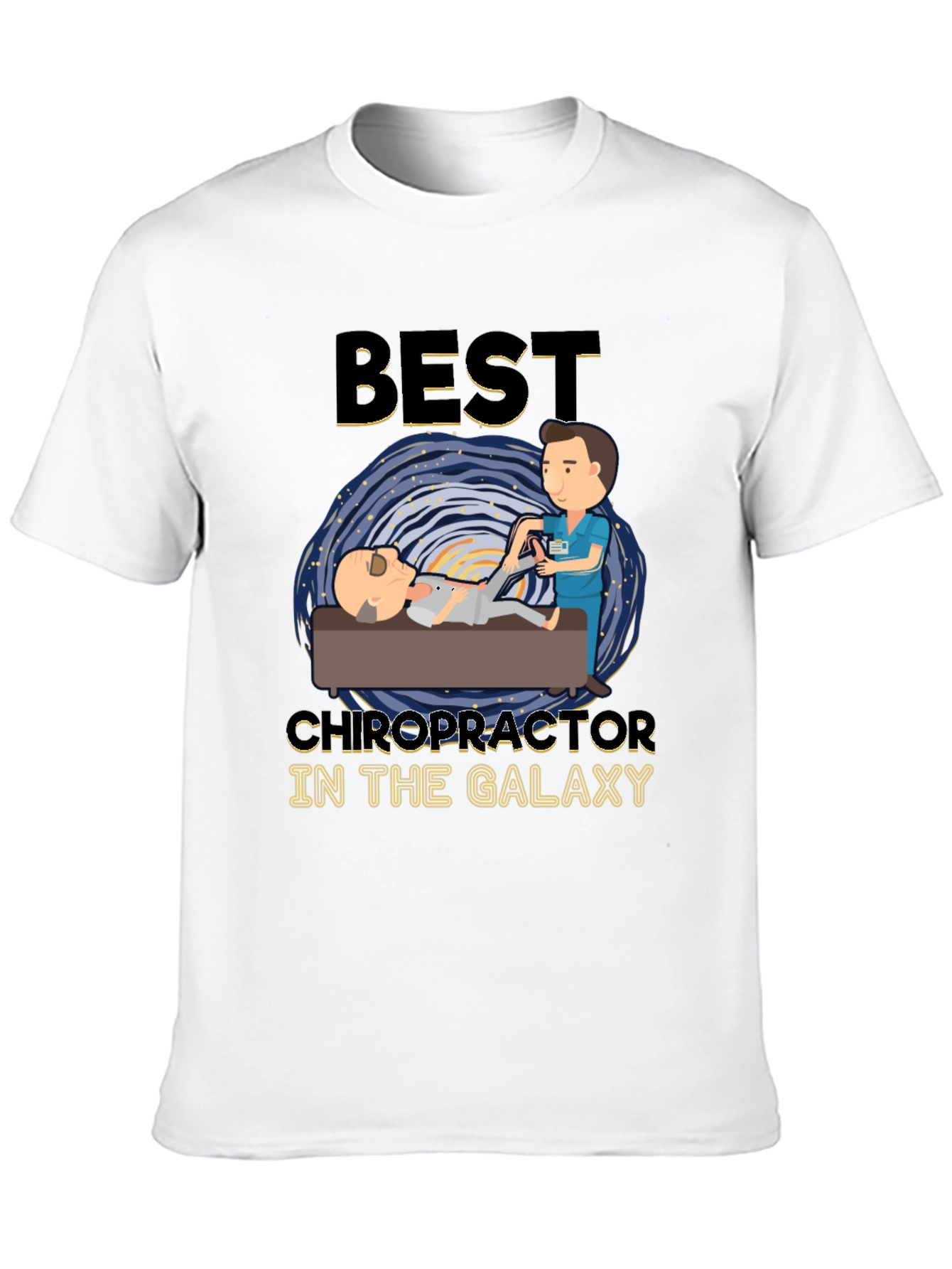 Best Chiropractor in the Galaxy Graphic T-Shirt
