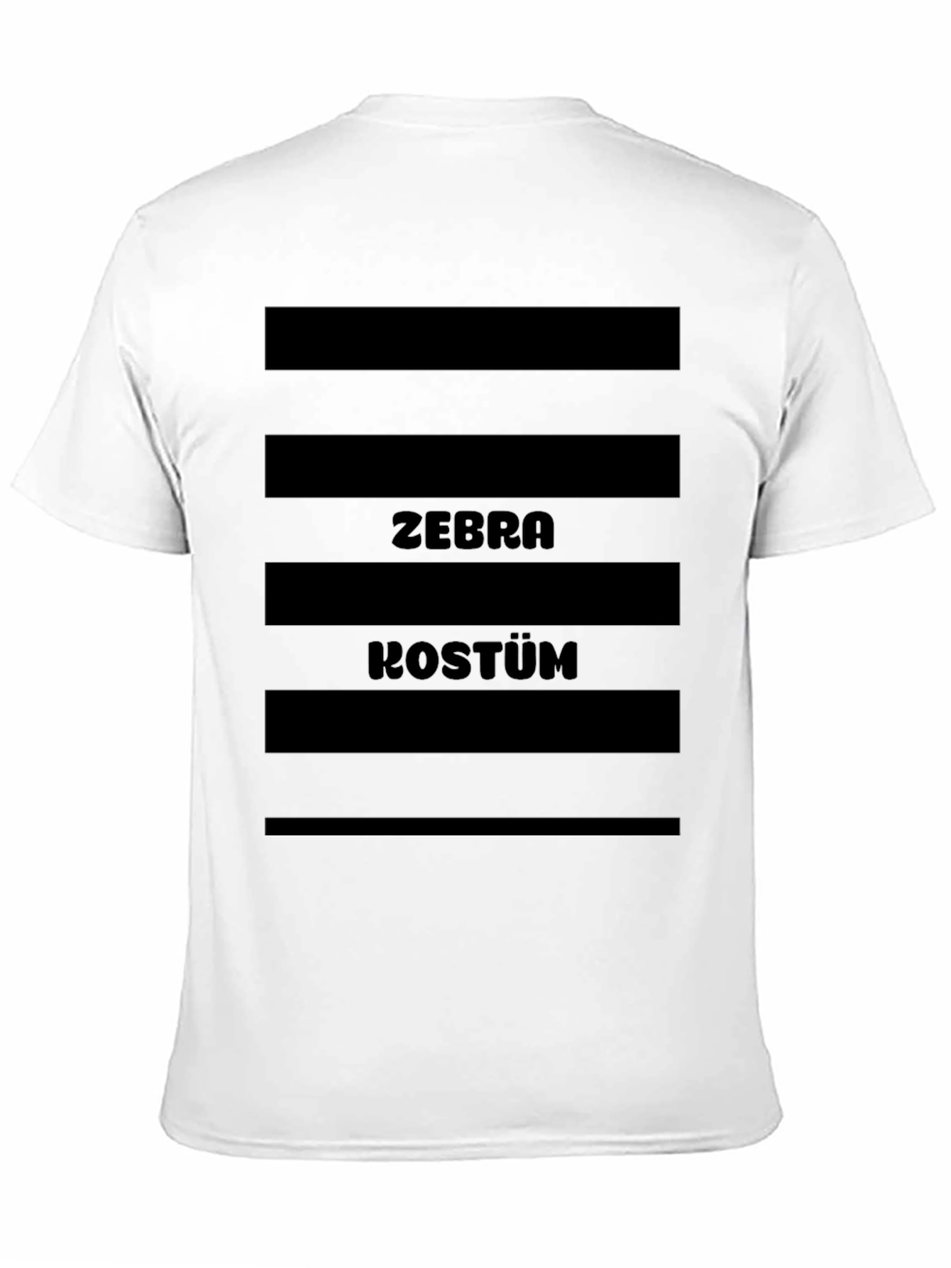 Zebra Kostum Novelty T-Shirt
