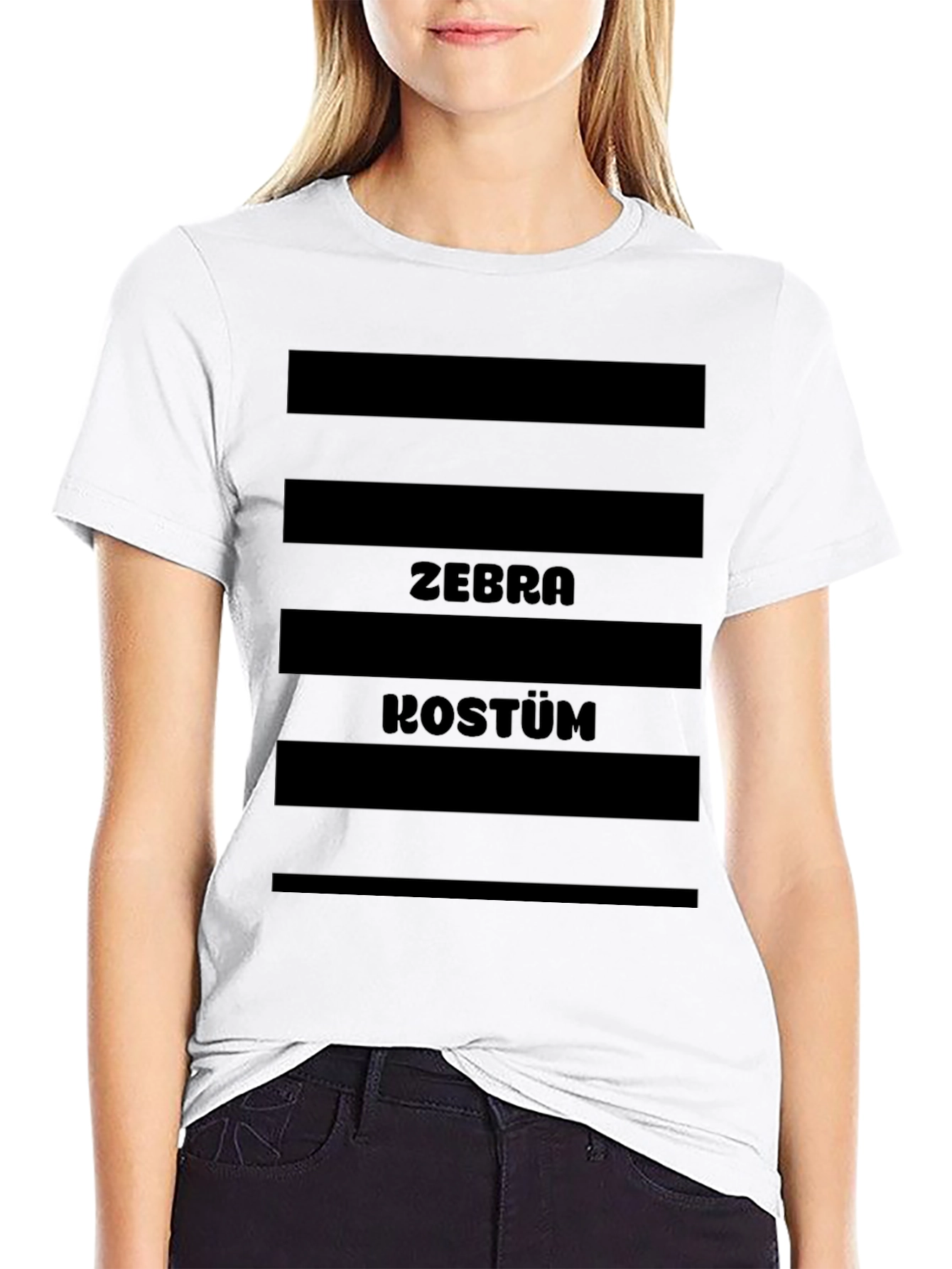 Zebra Kostum Novelty T-Shirt