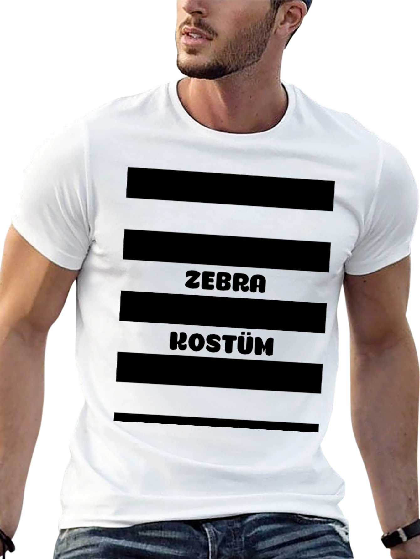 Zebra Kostum Novelty T-Shirt