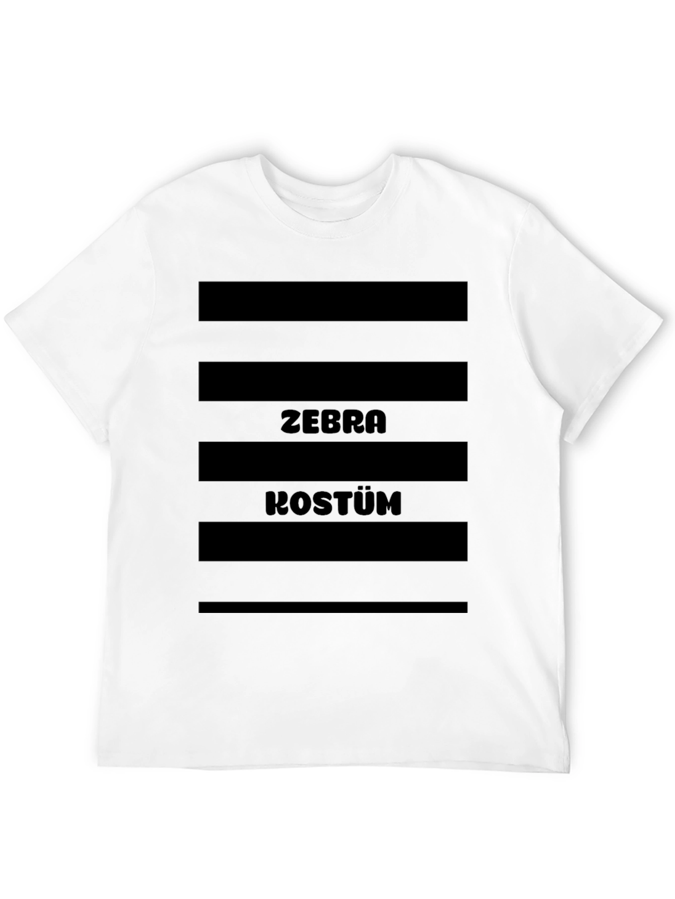 Zebra Kostum Novelty T-Shirt