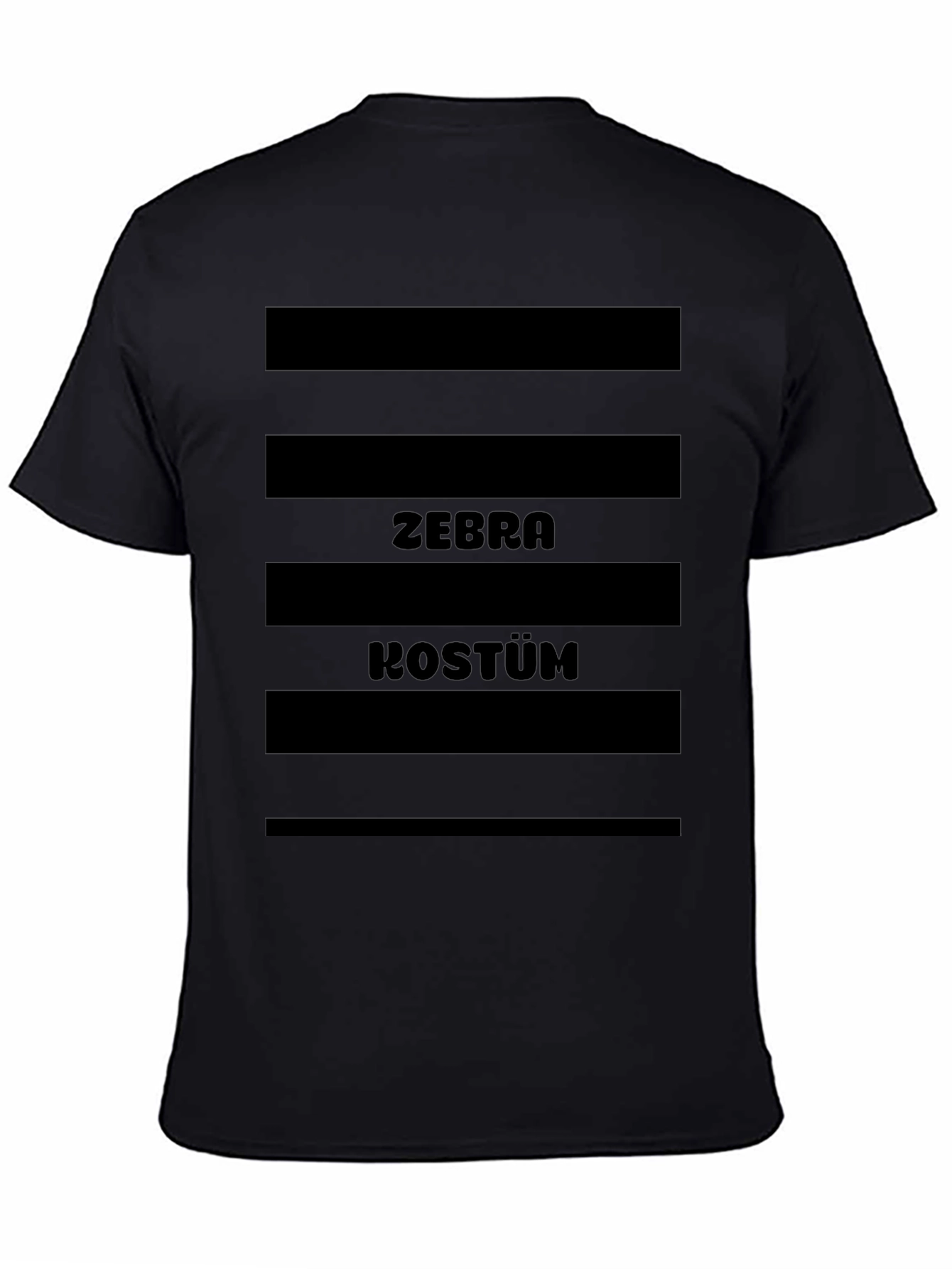 Zebra Kostum Novelty T-Shirt