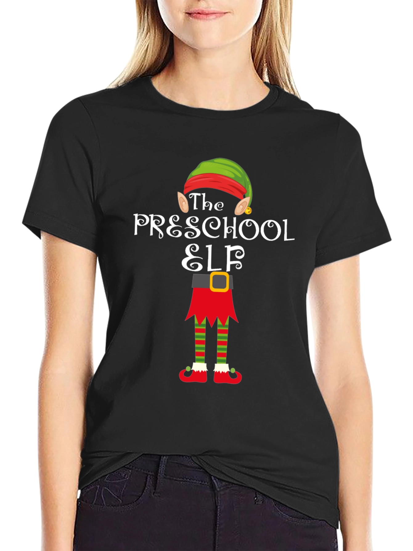 Preschool Elf T-Shirt - Holiday Cheer