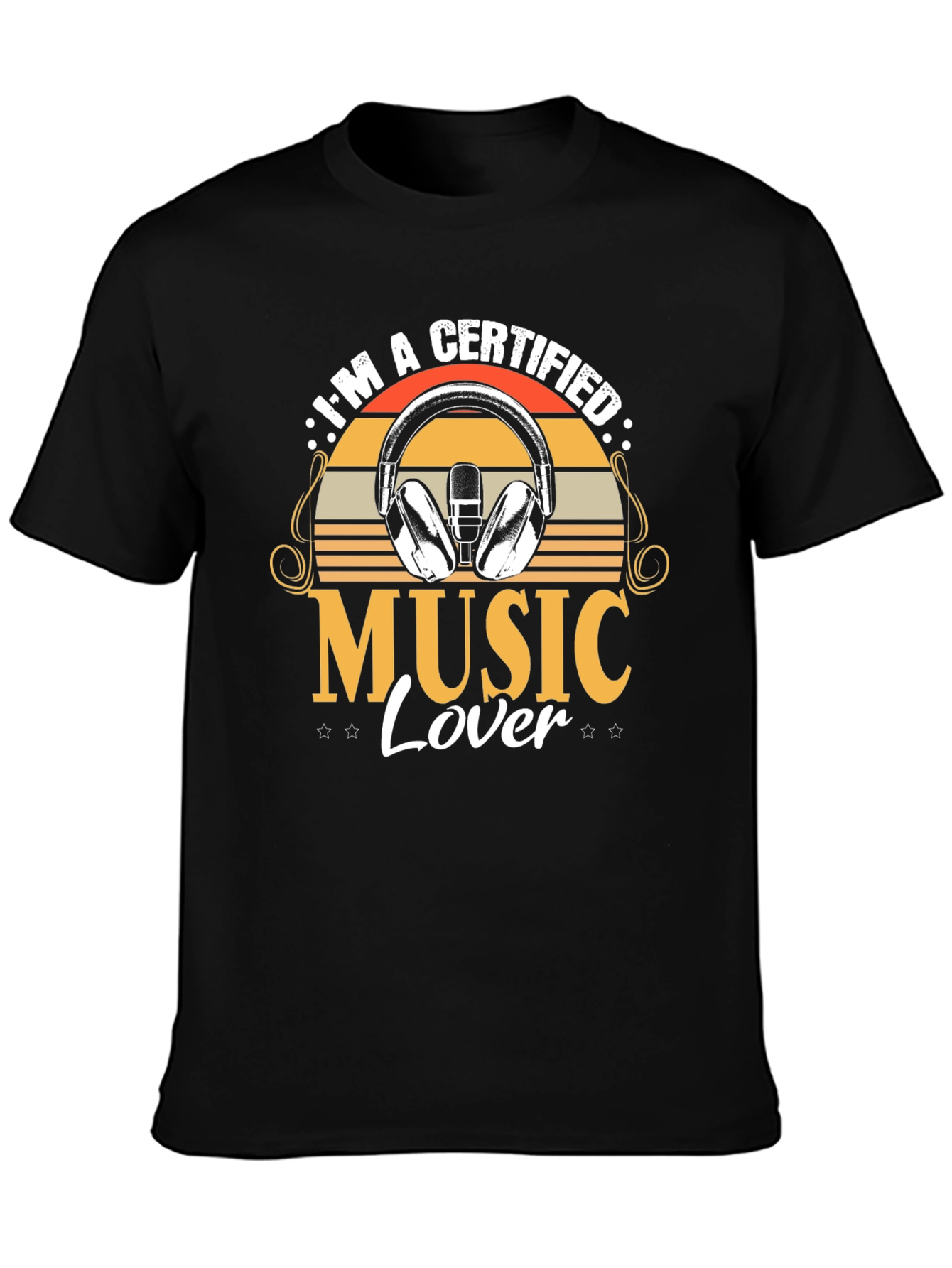 Certified Music Lover Graphic Tee