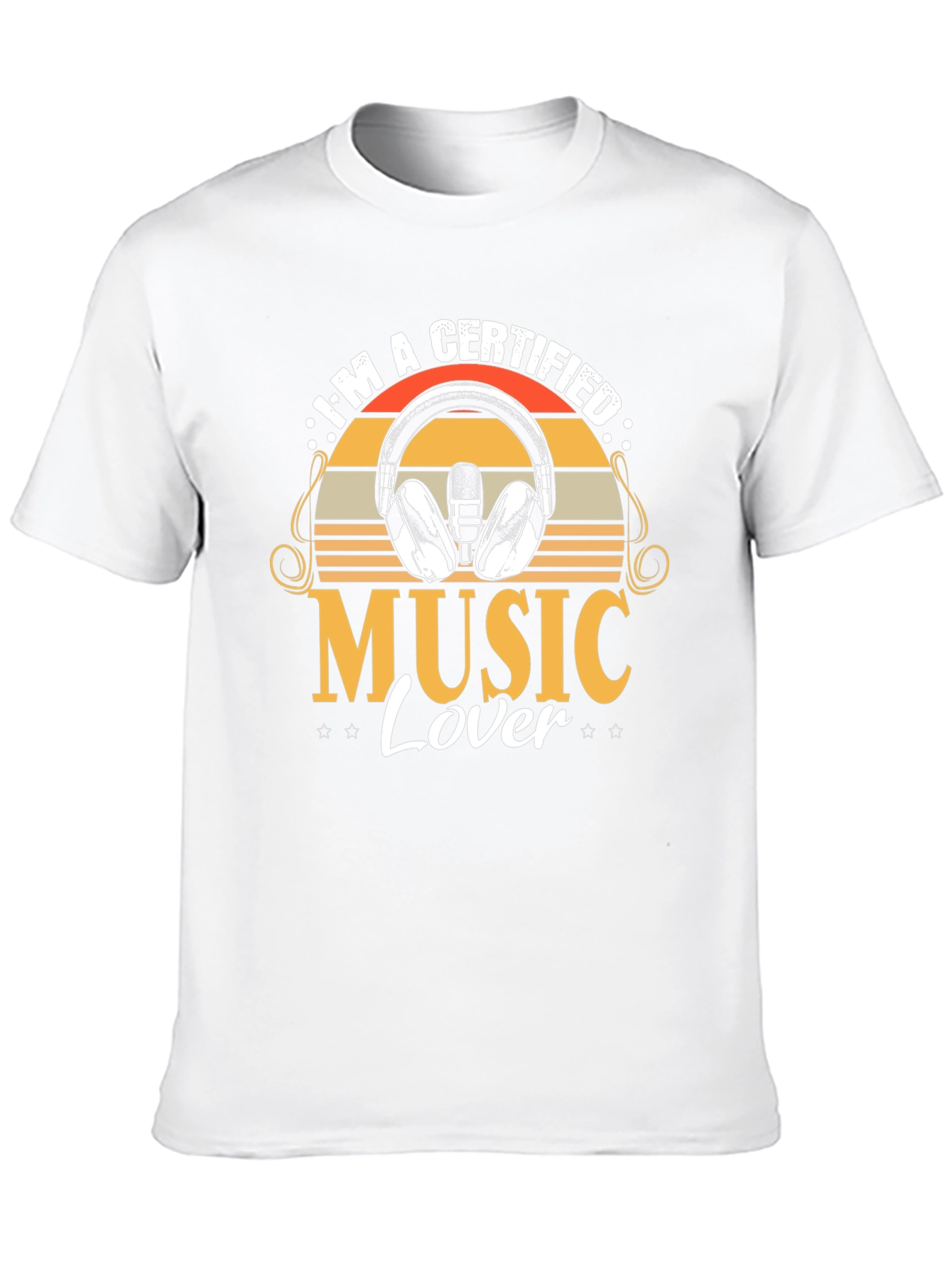 Certified Music Lover Graphic Tee