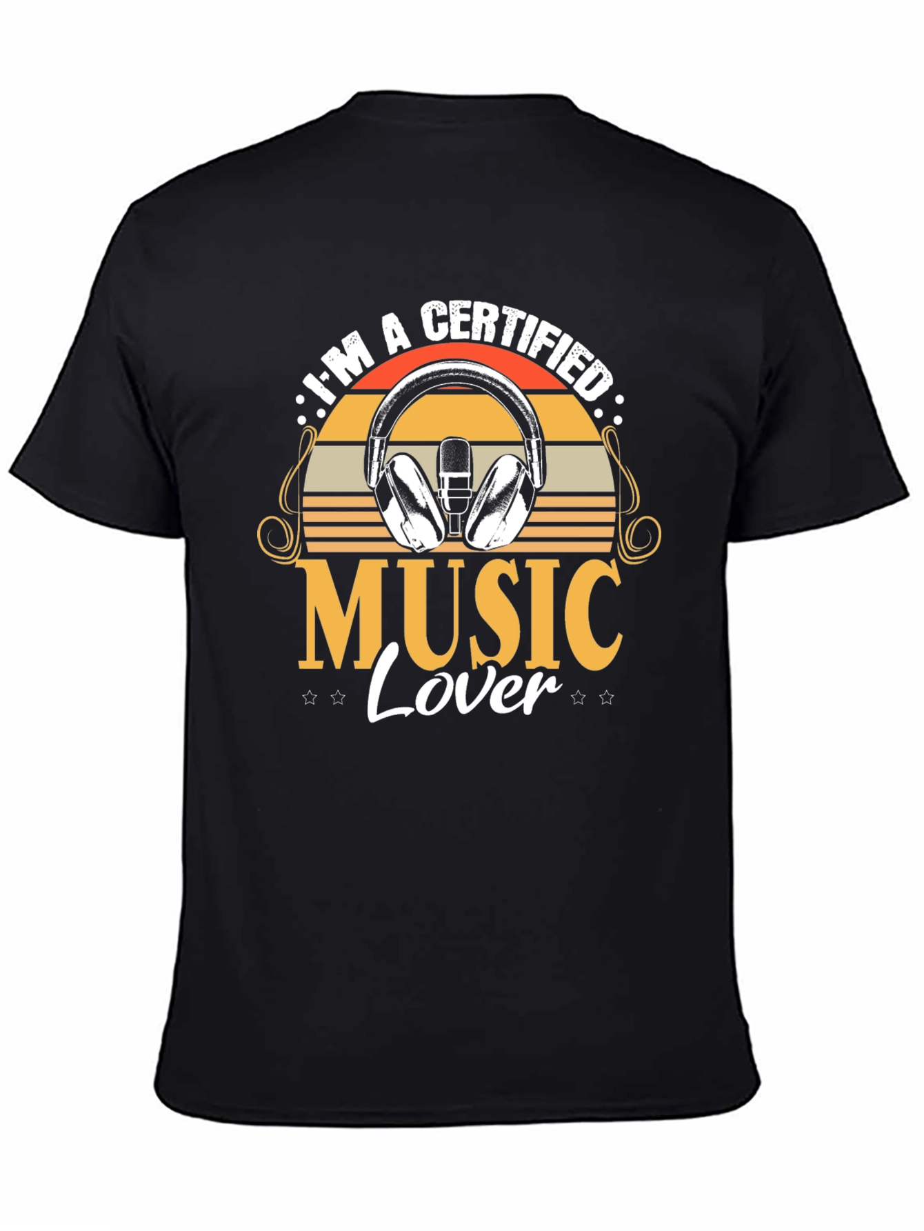 Certified Music Lover Graphic Tee