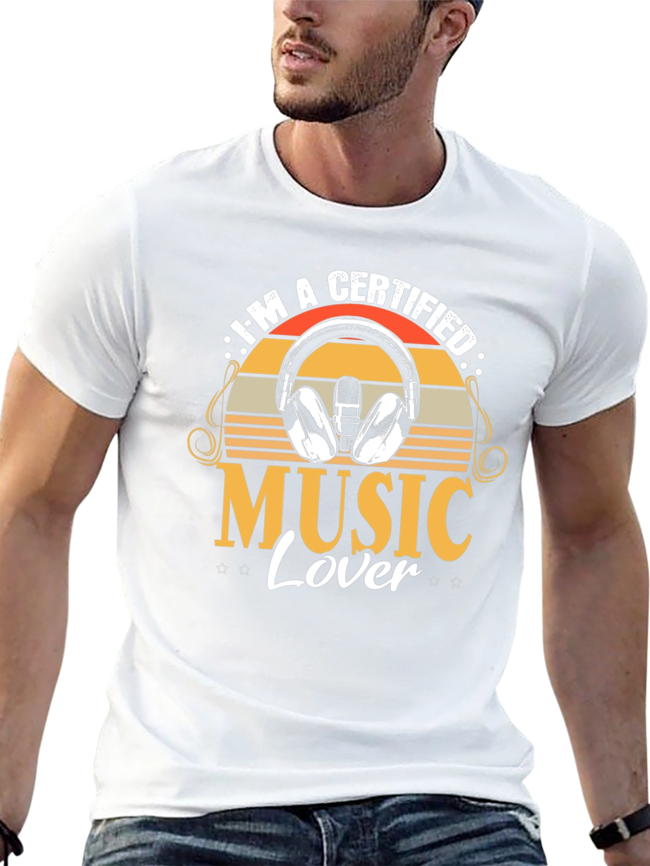 Certified Music Lover Graphic Tee