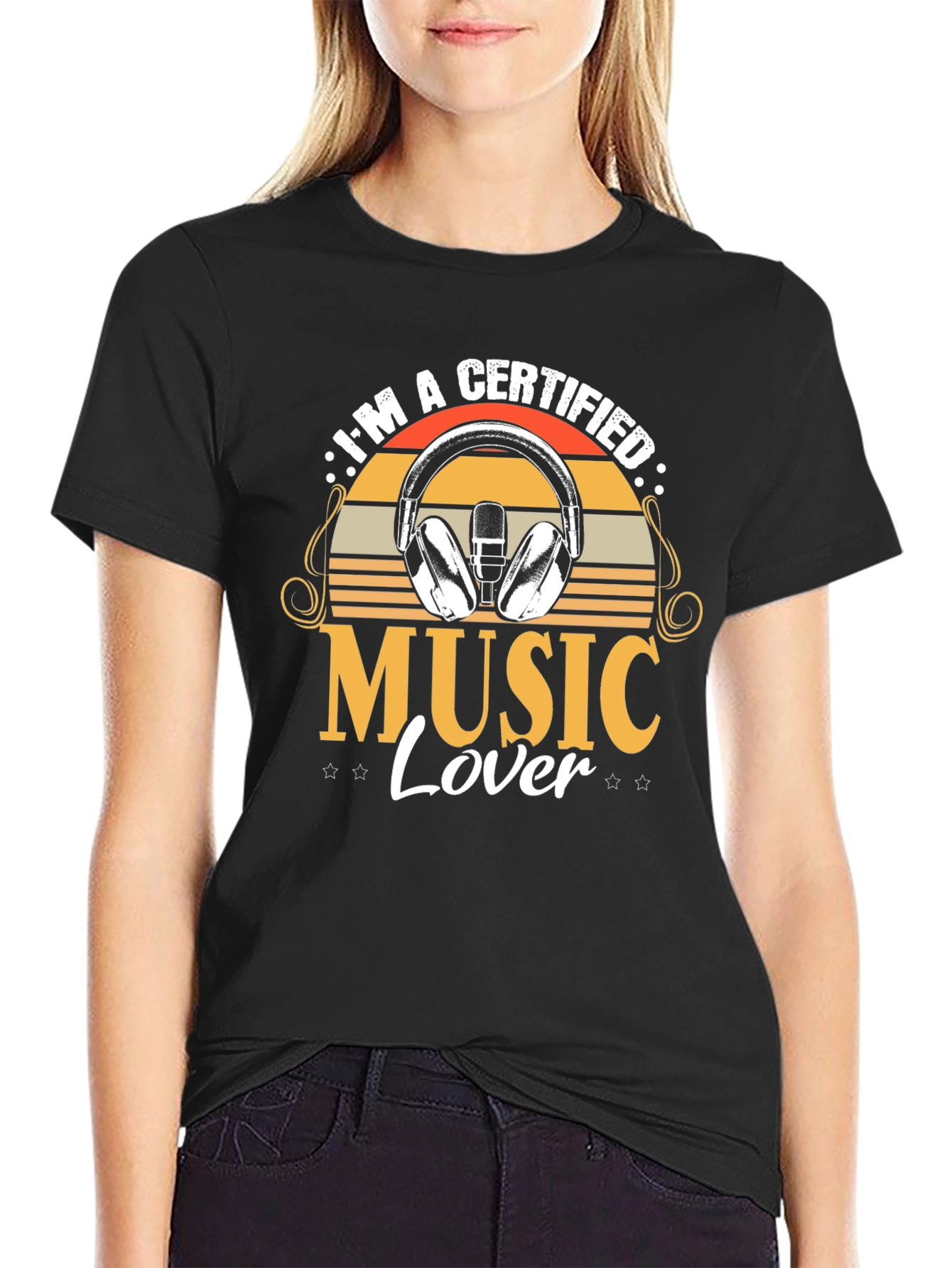 Certified Music Lover Graphic Tee