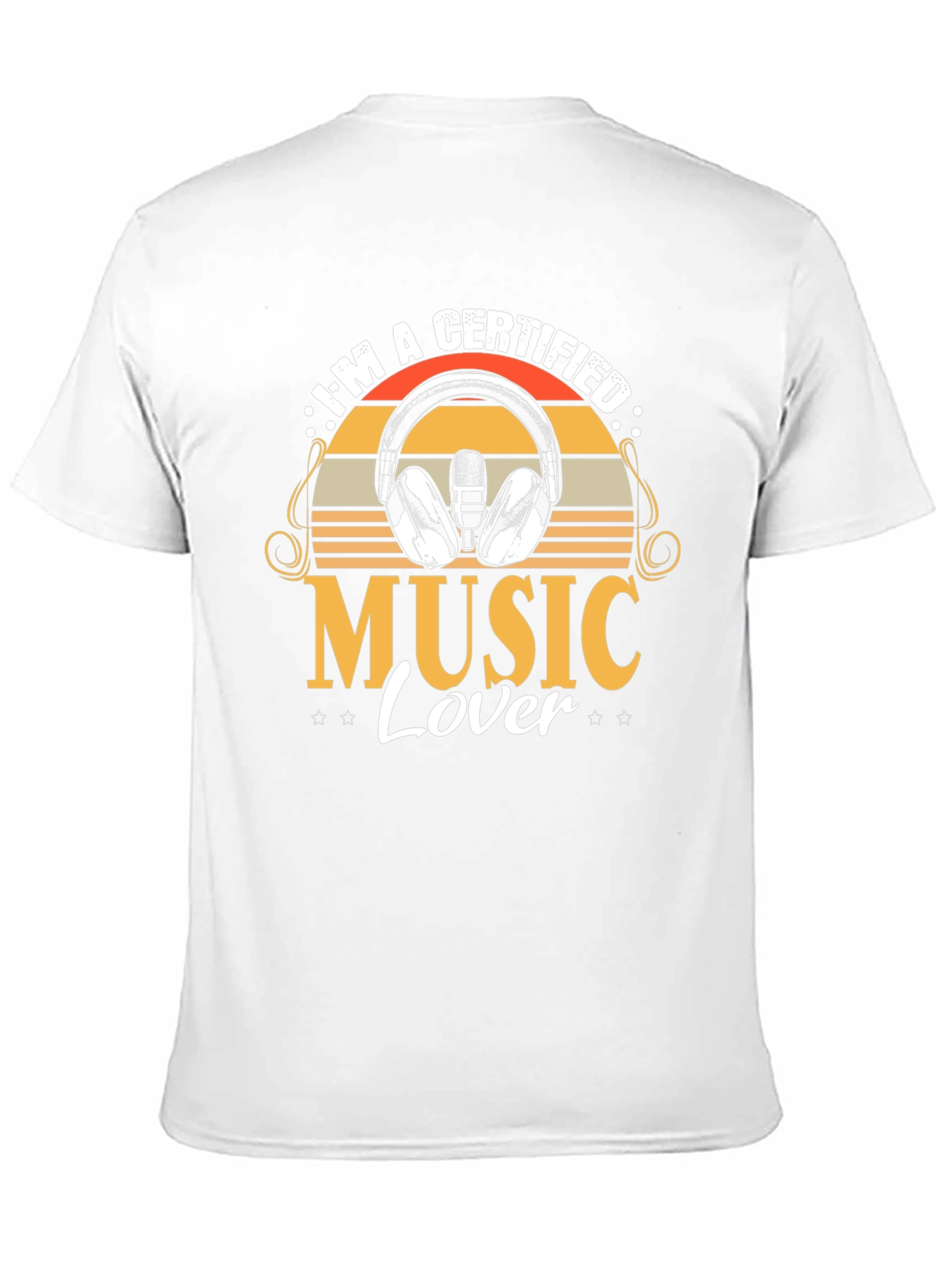 Certified Music Lover Graphic Tee