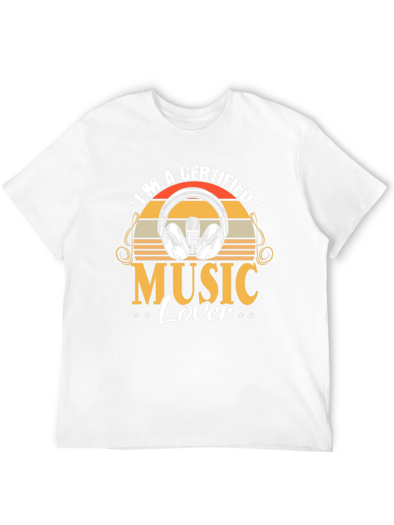 Certified Music Lover Graphic Tee