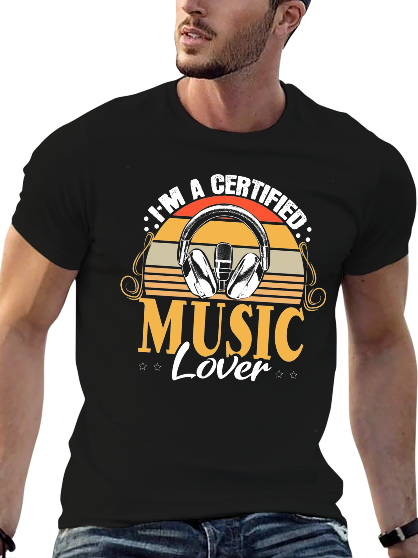 Certified Music Lover Graphic Tee