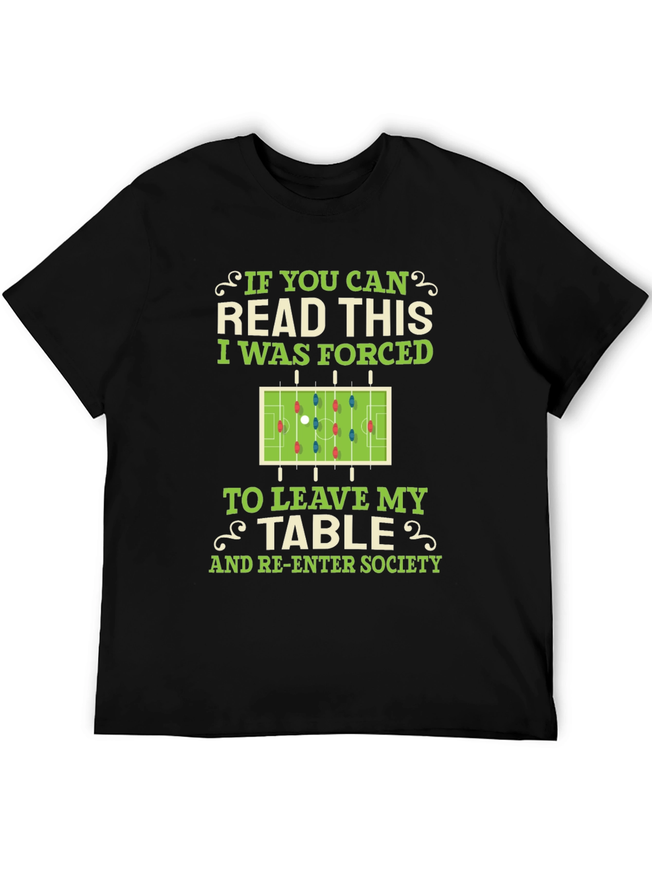 Funny Foosball Table Player T-Shirt