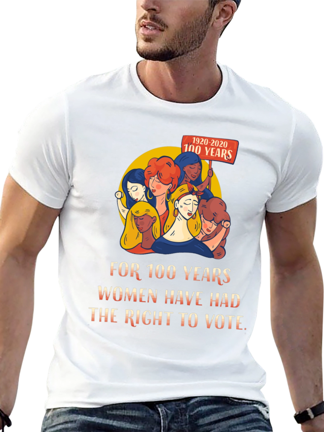 Womens Right to Vote Graphic T-Shirt