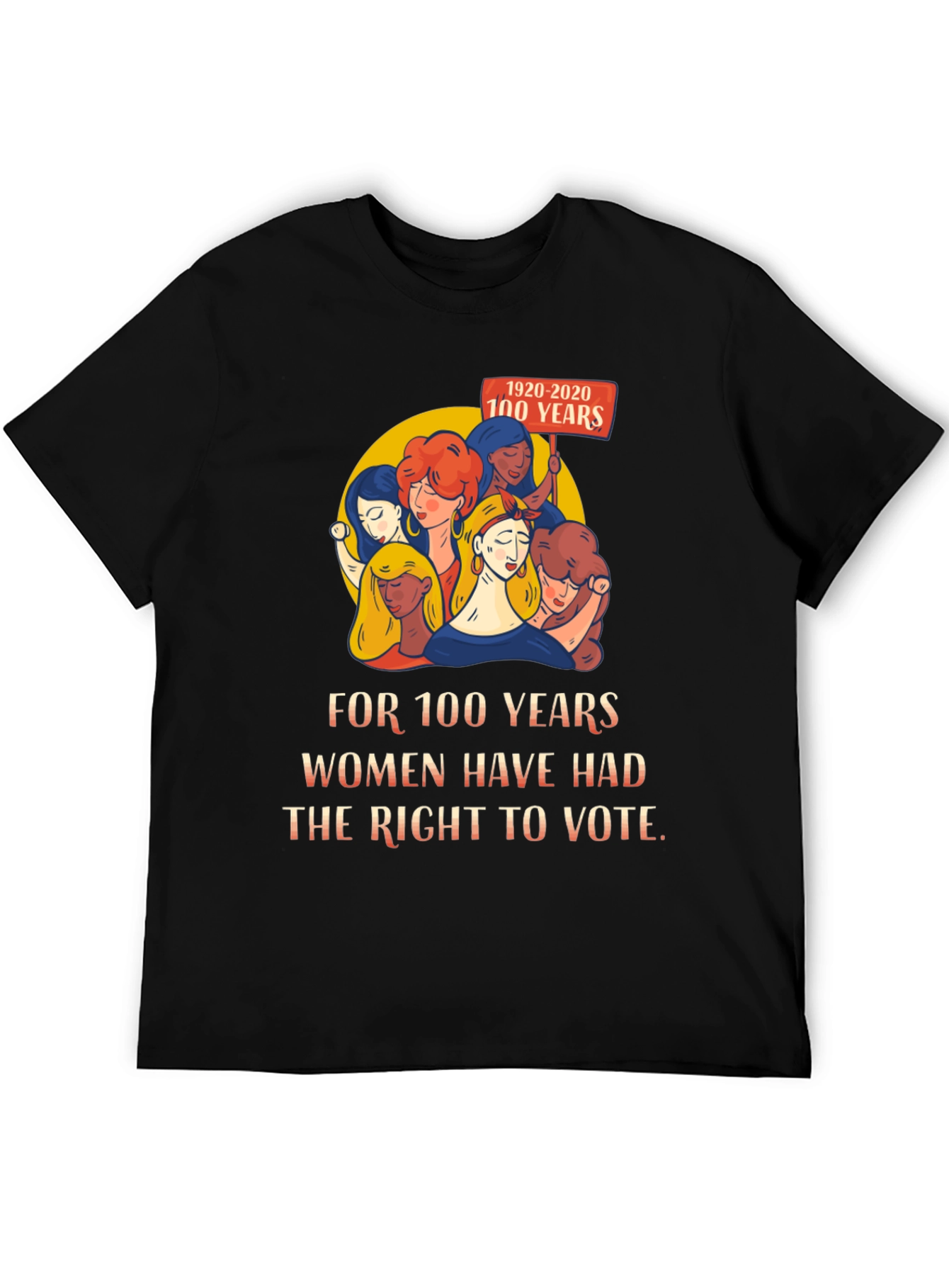 Womens Right to Vote Graphic T-Shirt