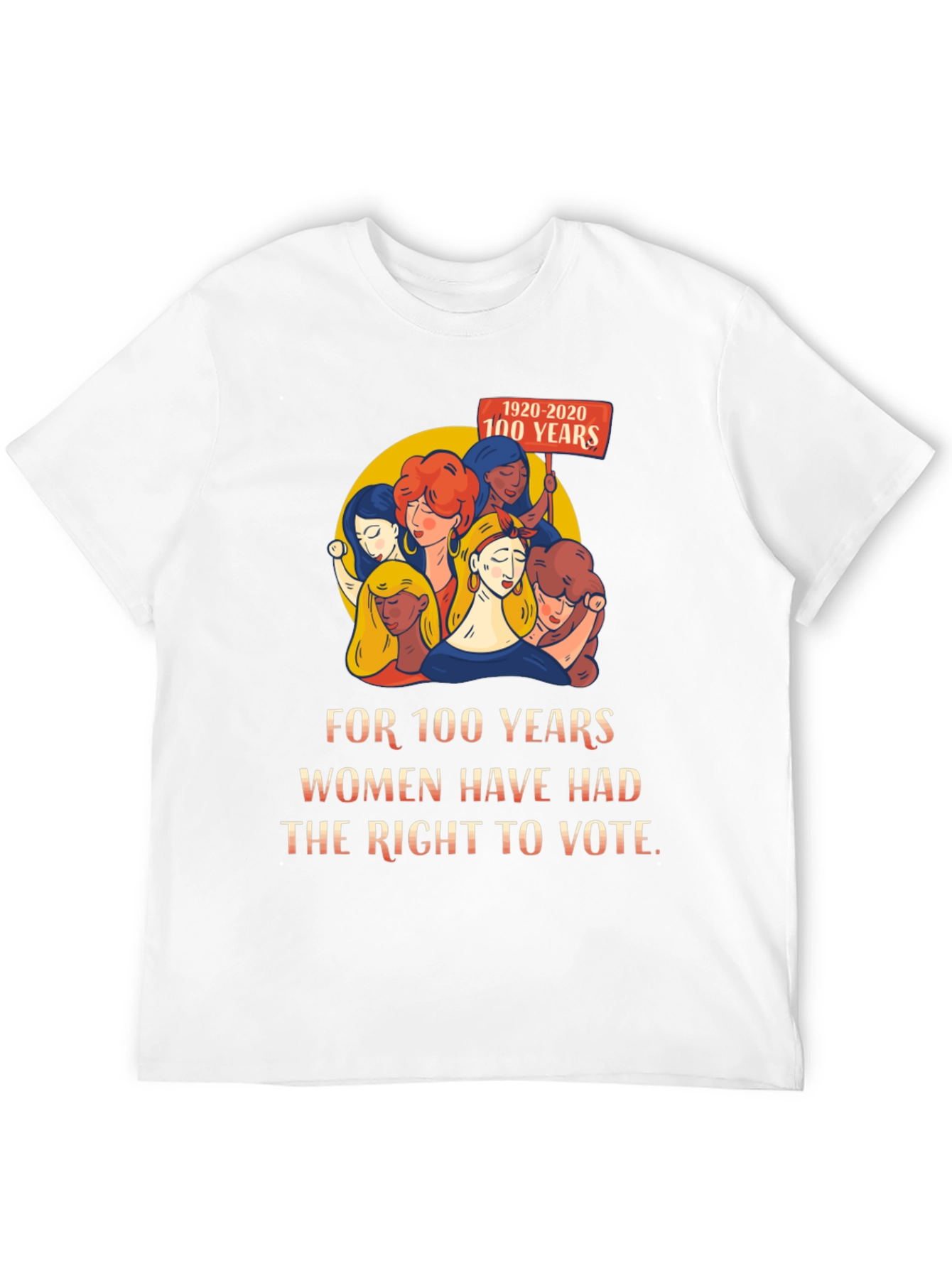 Womens Right to Vote Graphic T-Shirt
