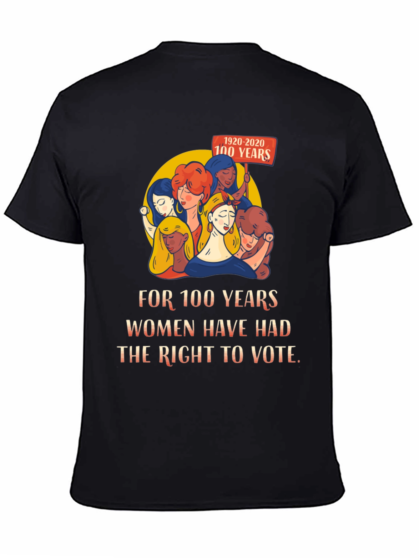 Womens Right to Vote Graphic T-Shirt