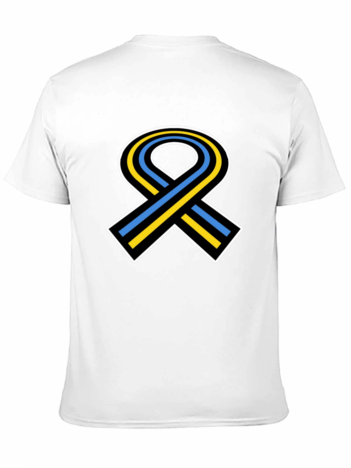 Awareness Ribbon Graphic Tee - Black