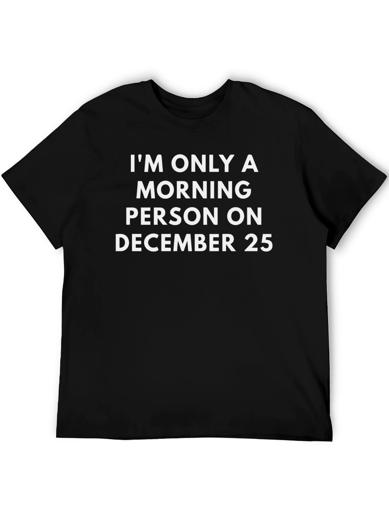 Christmas Morning Person T-Shirt