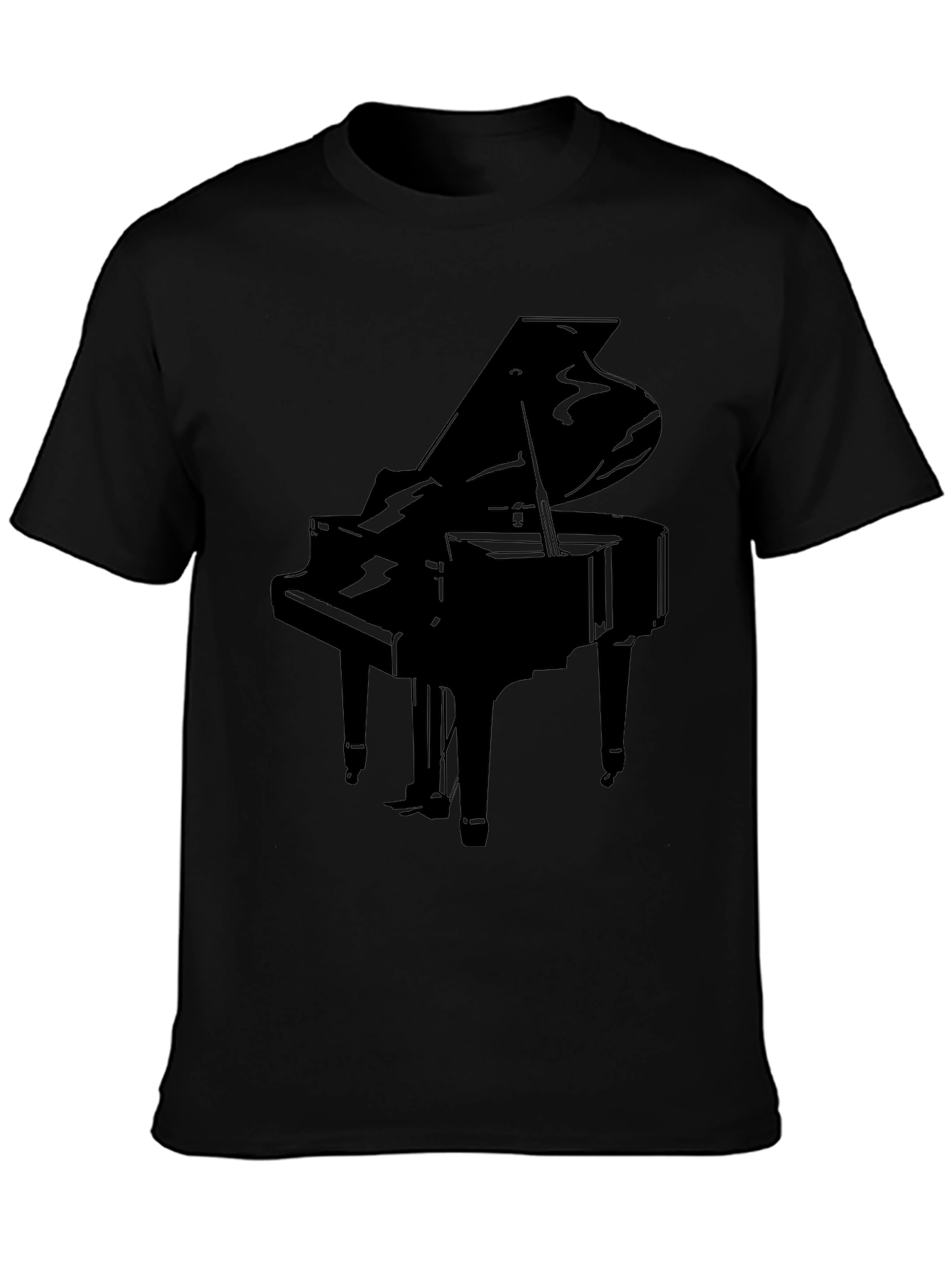 Grand Piano Graphic Tee - Musician T-Shirt