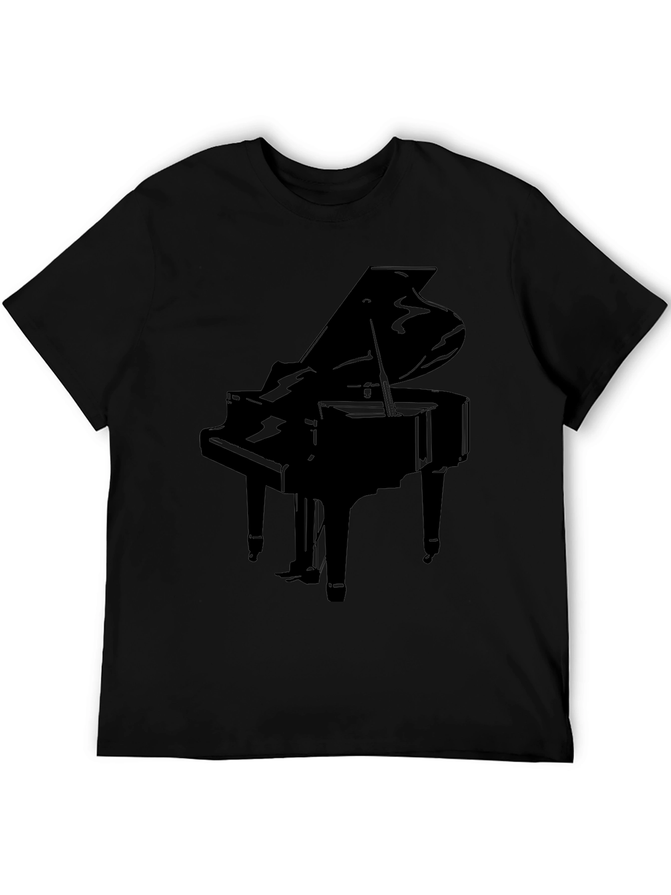 Grand Piano Graphic Tee - Musician T-Shirt