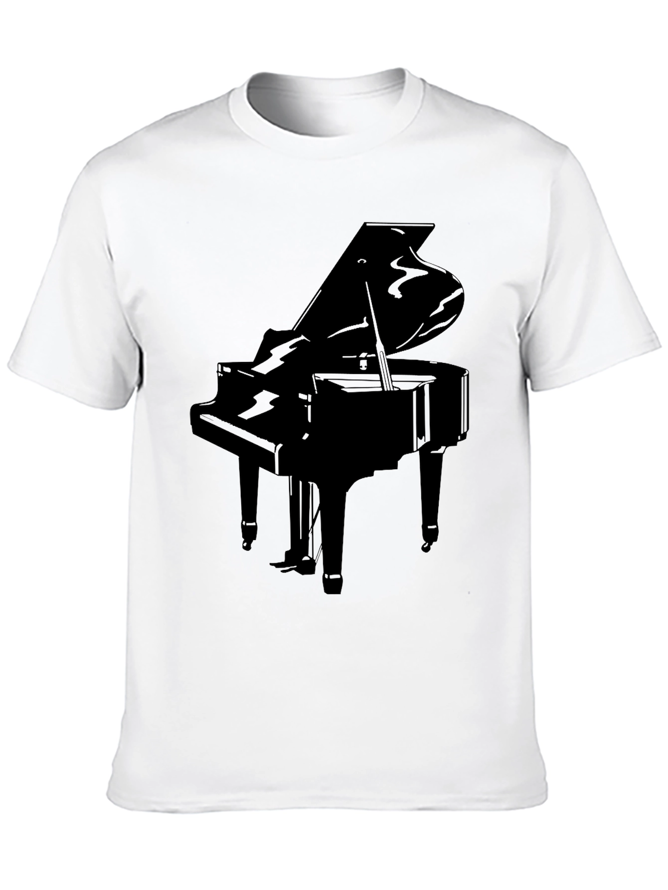 Grand Piano Graphic Tee - Musician T-Shirt