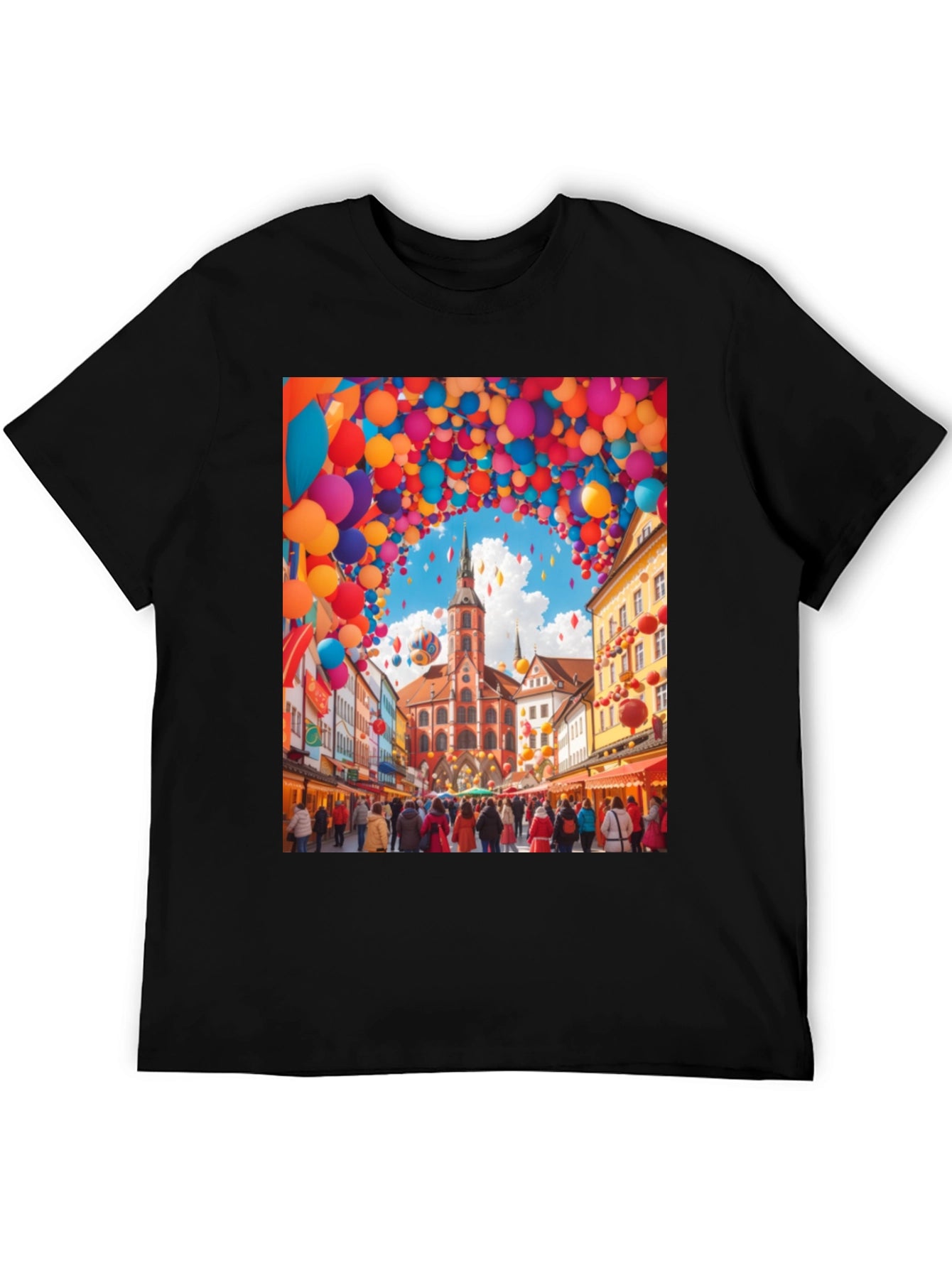 Balloon Festival Graphic Tee