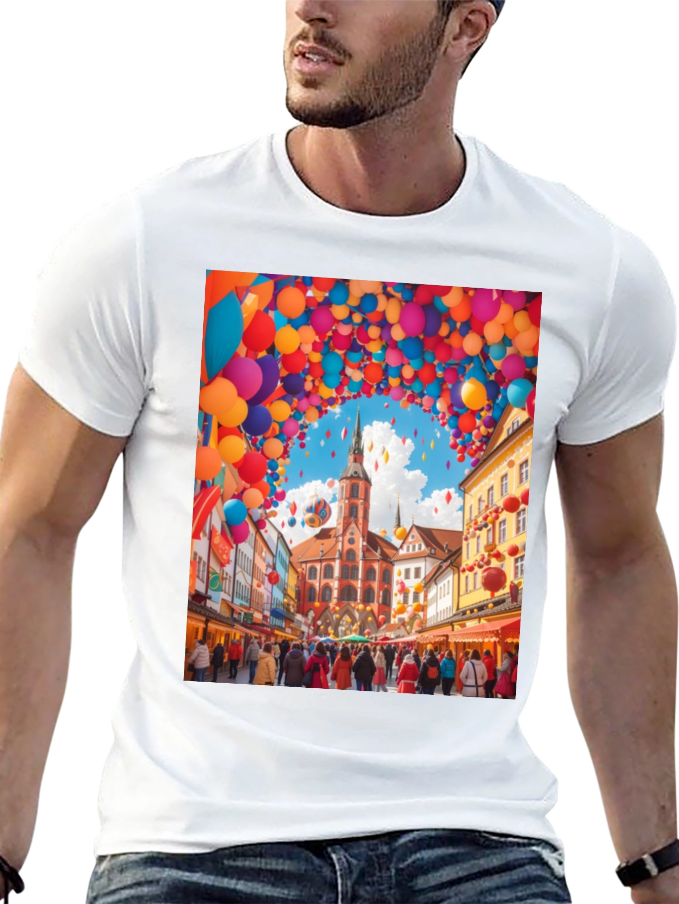 Balloon Festival Graphic Tee