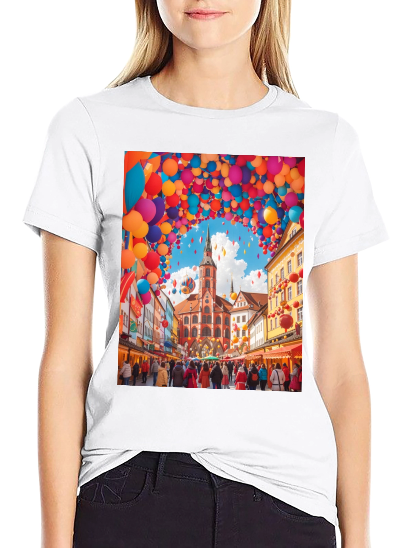 Balloon Festival Graphic Tee
