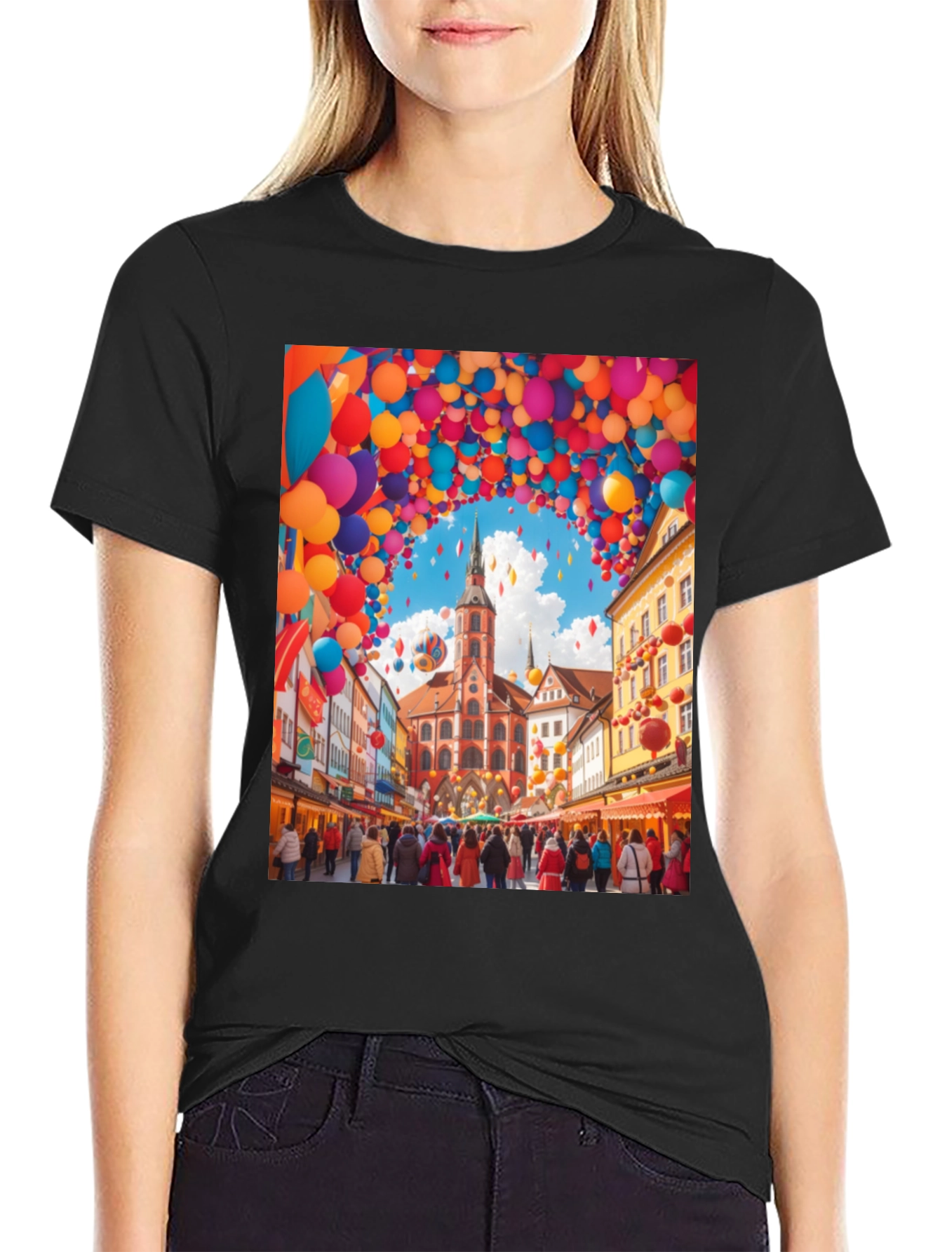 Balloon Festival Graphic Tee