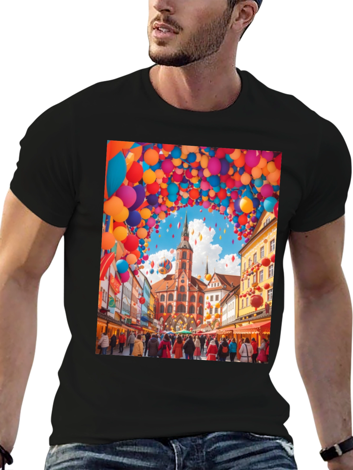 Balloon Festival Graphic Tee