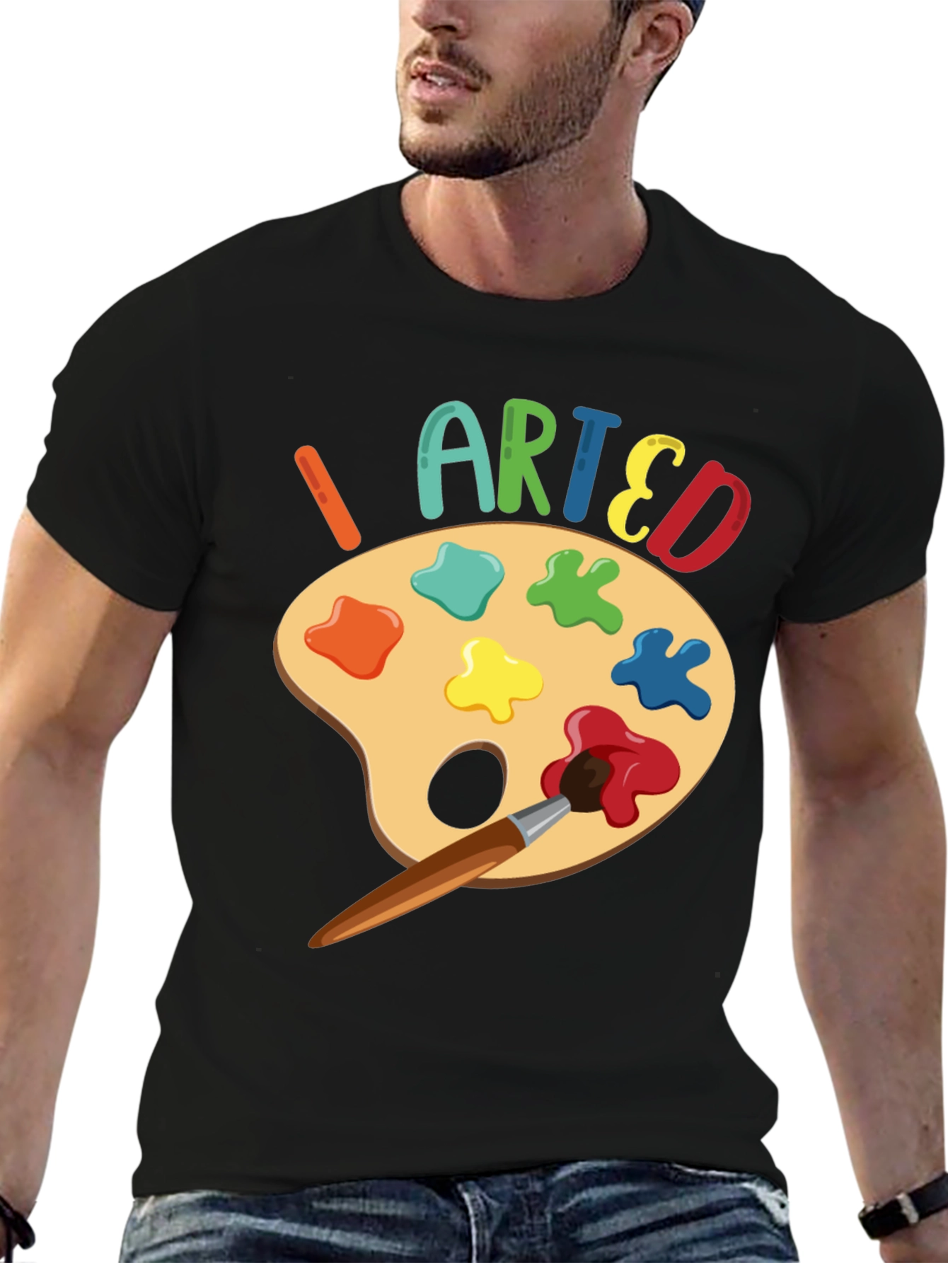 Creative Artist T-Shirt | Painters Palette Design