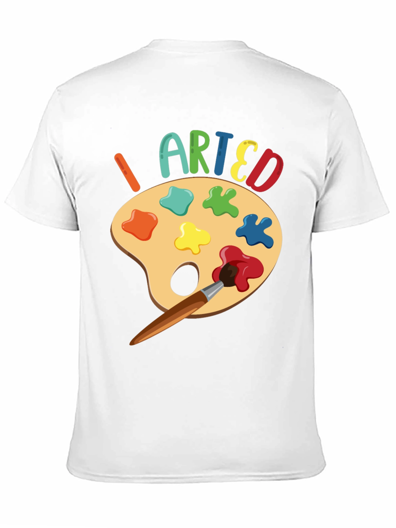 Creative Artist T-Shirt | Painters Palette Design
