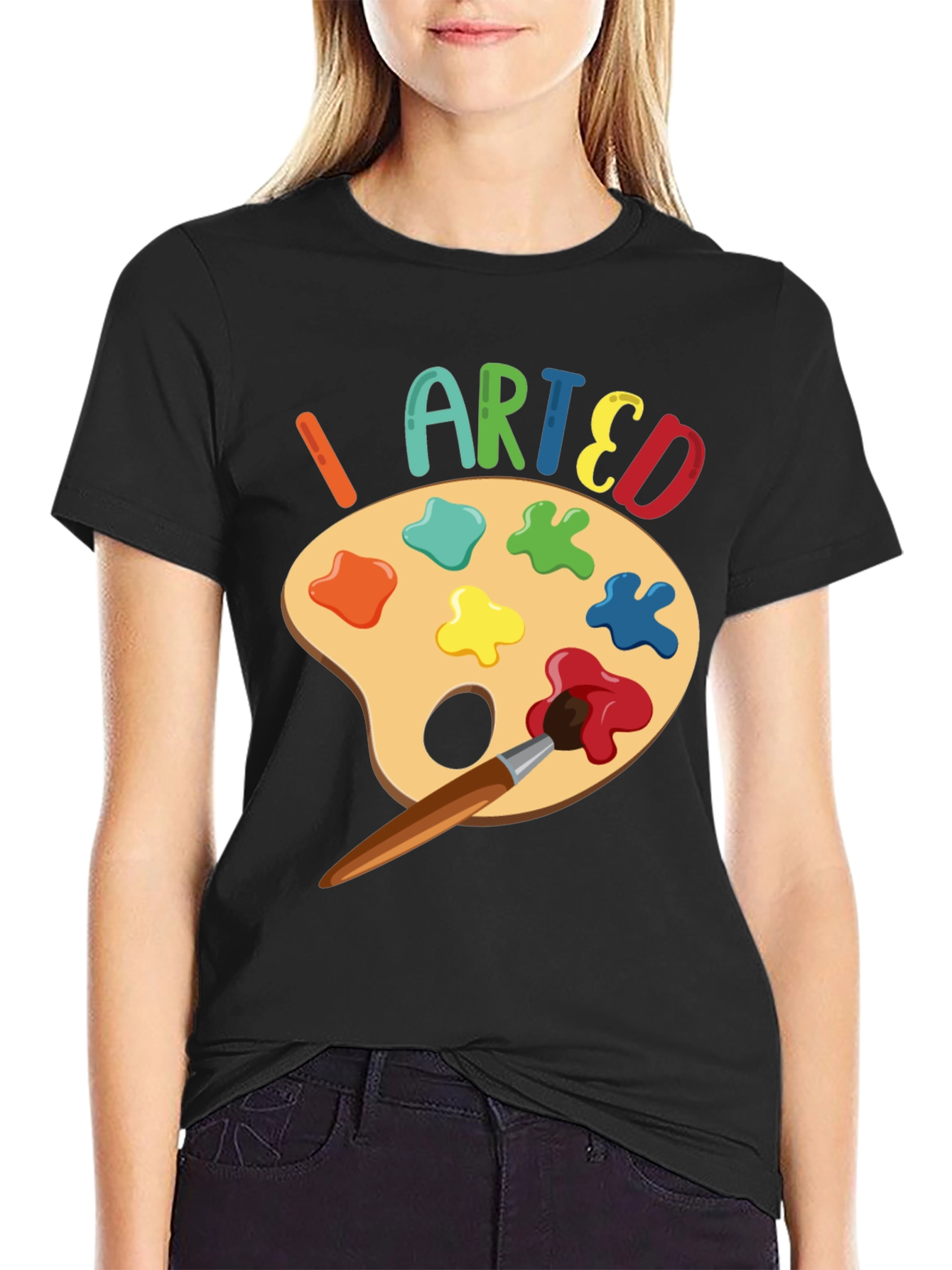 Creative Artist T-Shirt | Painters Palette Design