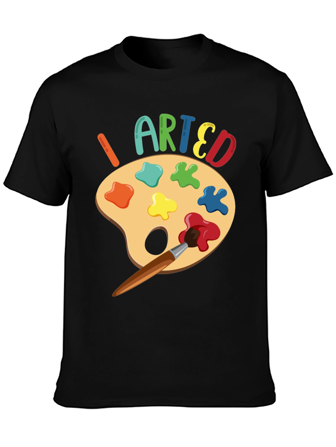 Creative Artist T-Shirt | Painters Palette Design