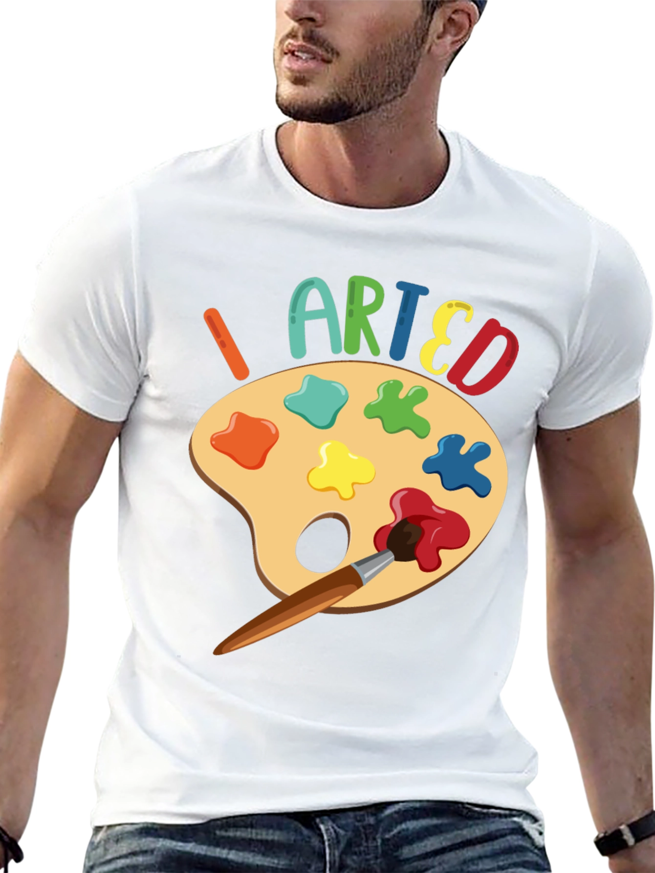 Creative Artist T-Shirt | Painters Palette Design