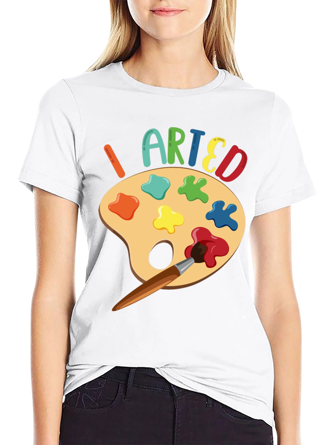 Creative Artist T-Shirt | Painters Palette Design