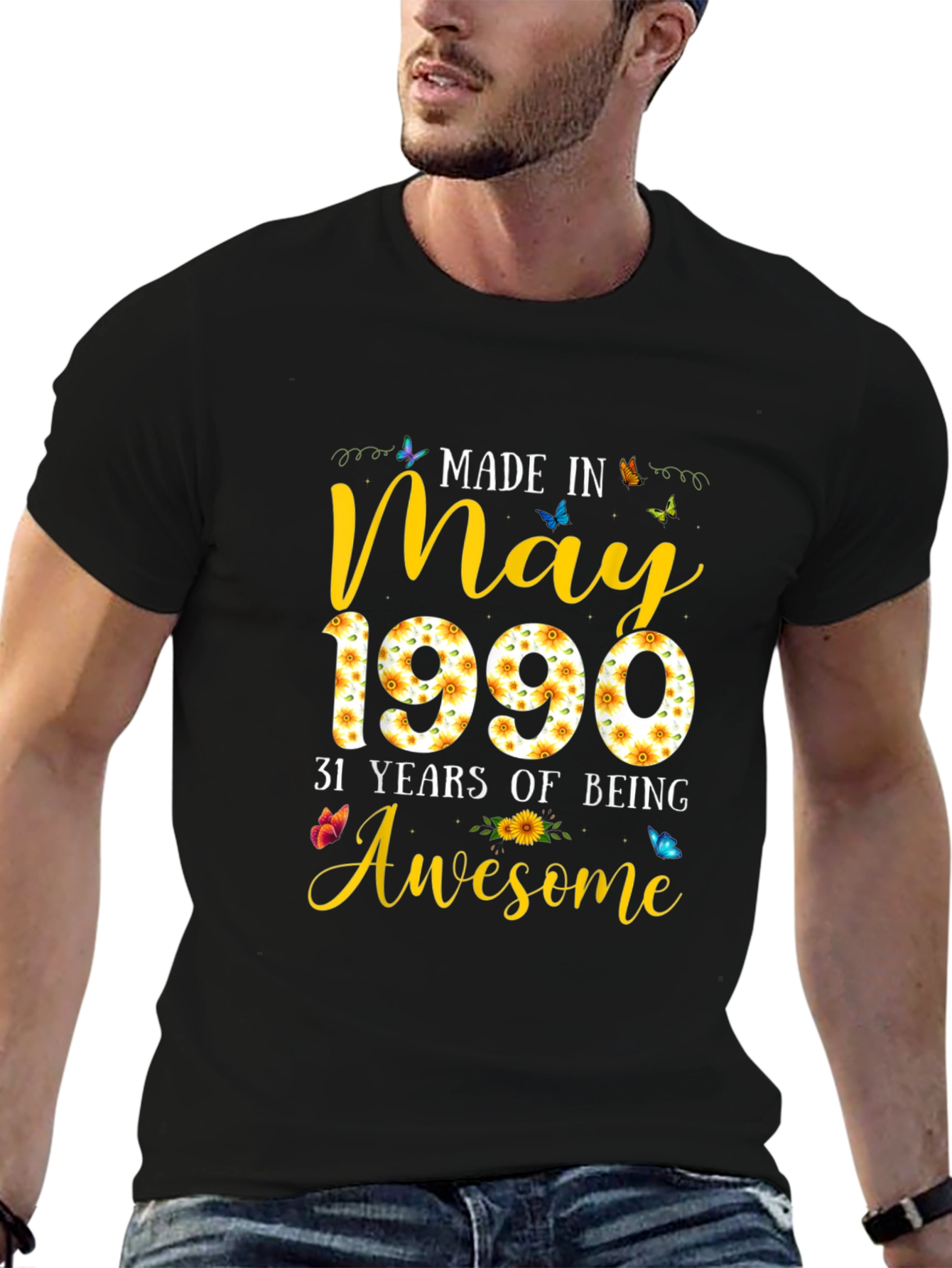 Made in May 1990 Graphic T-Shirt