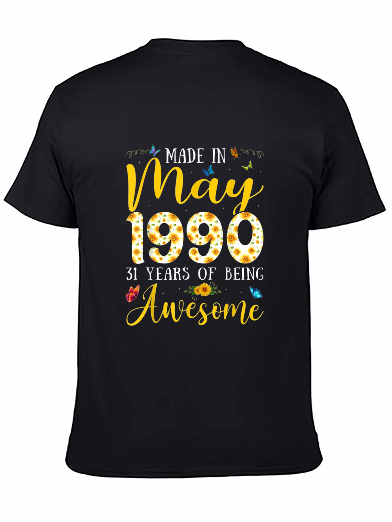 Made in May 1990 Graphic T-Shirt