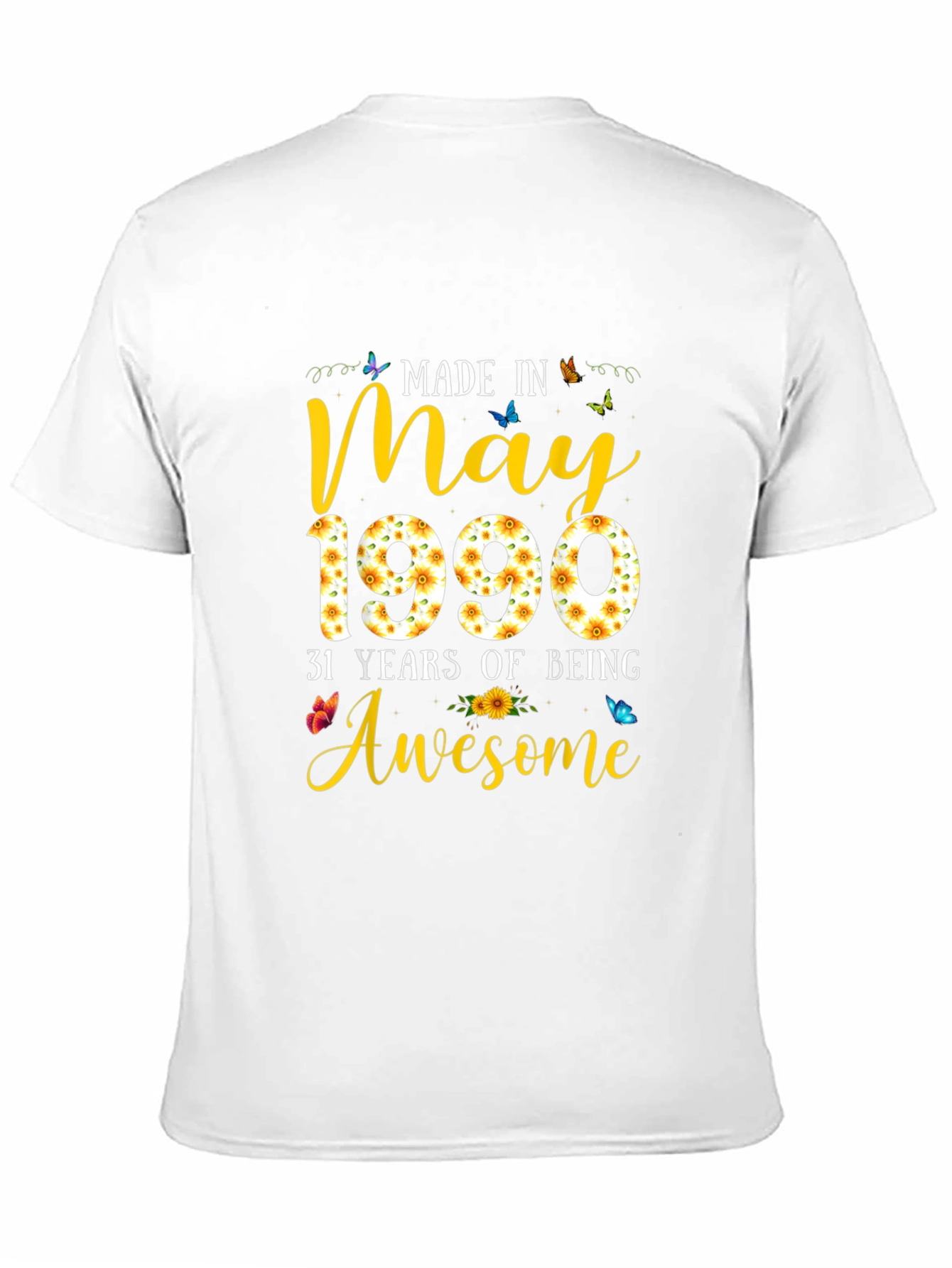 Made in May 1990 Graphic T-Shirt