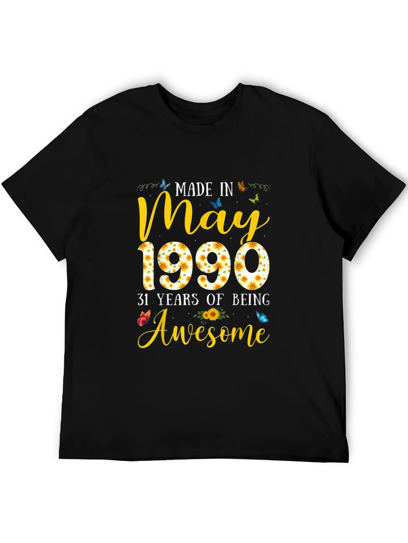 Made in May 1990 Graphic T-Shirt