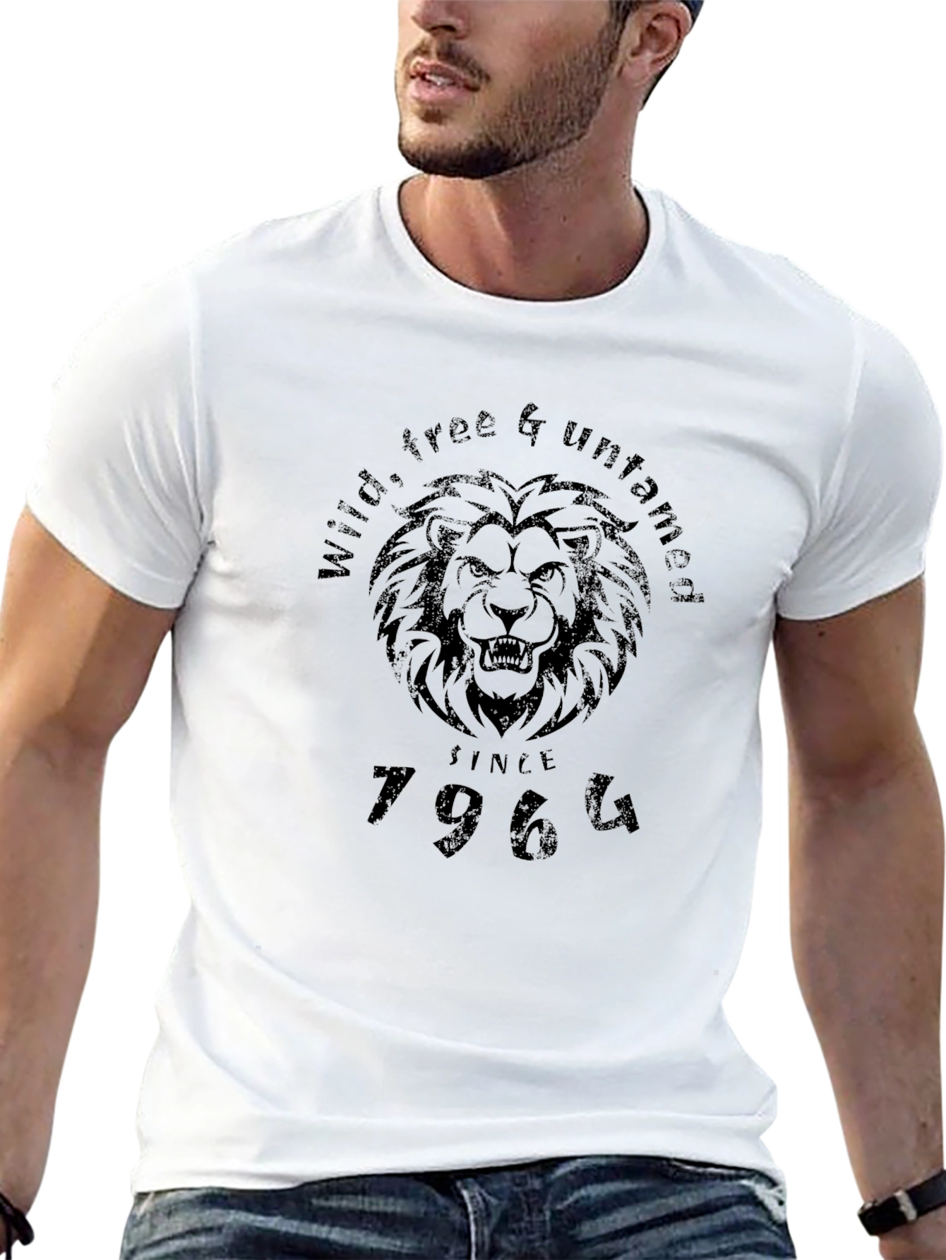 Wild & Untamed Lion Graphic Tee