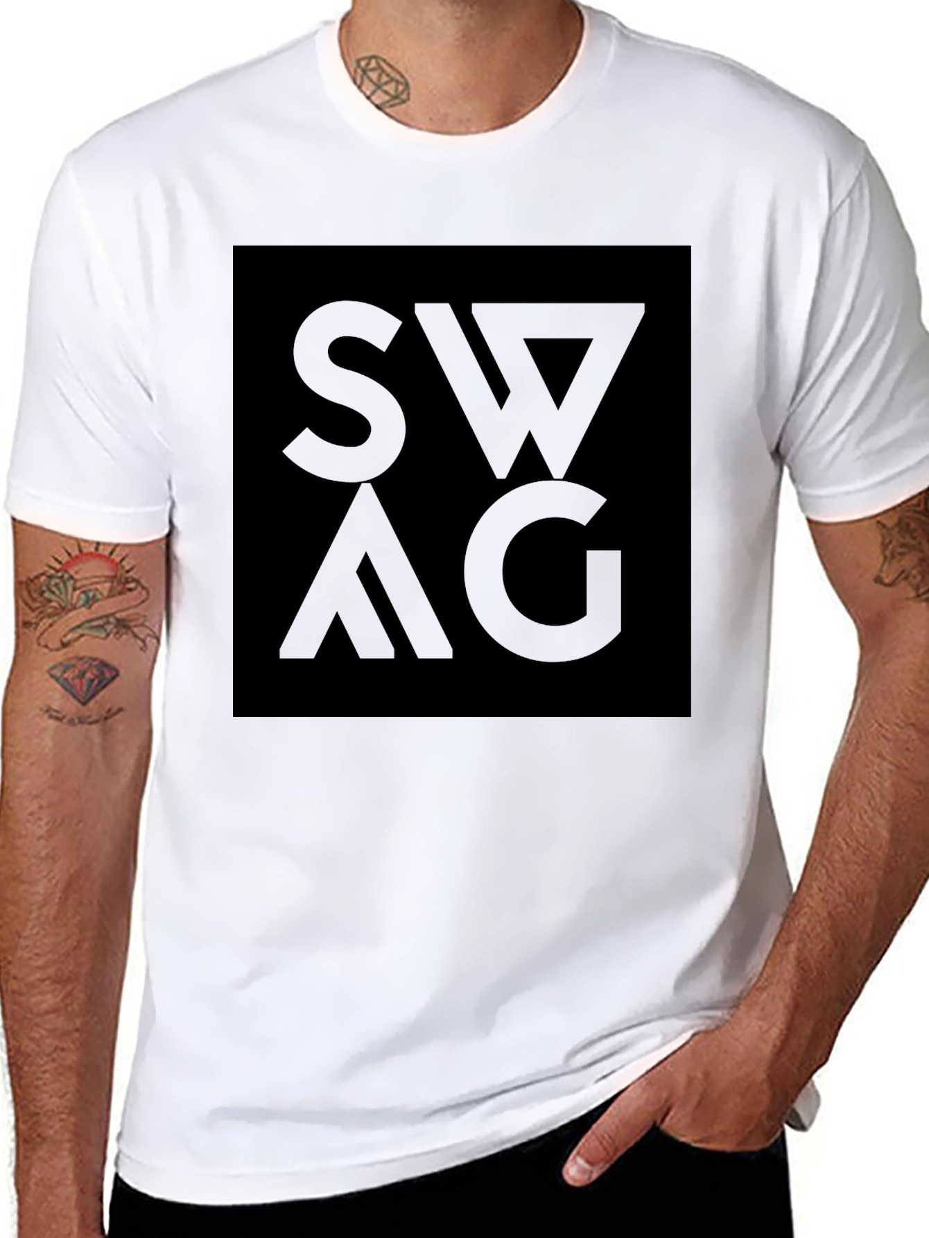 Swag Graphic Print Tee