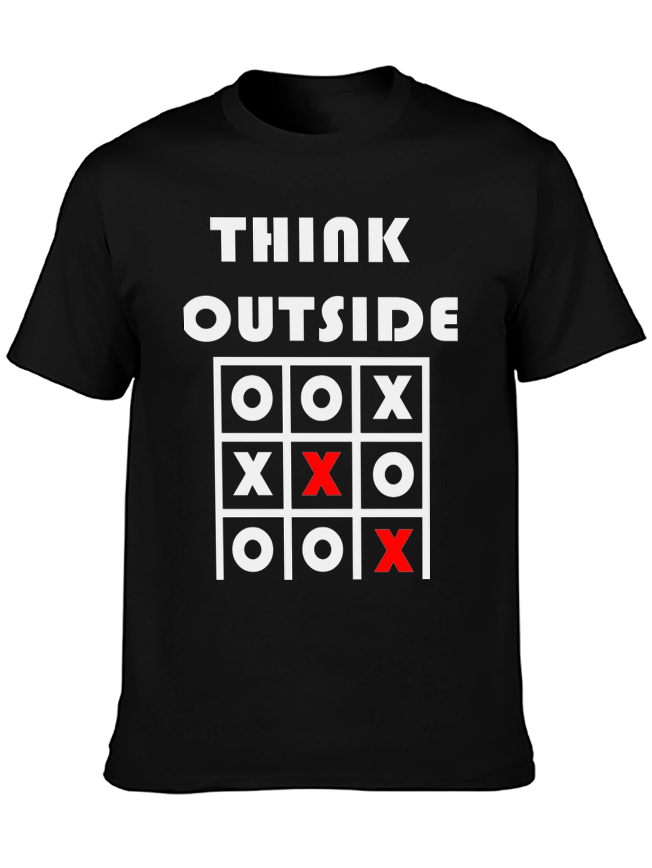 Think Outside T-Shirt Tic-Tac-Toe Game