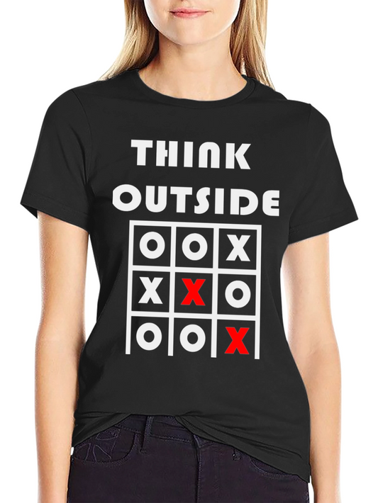 Think Outside T-Shirt Tic-Tac-Toe Game