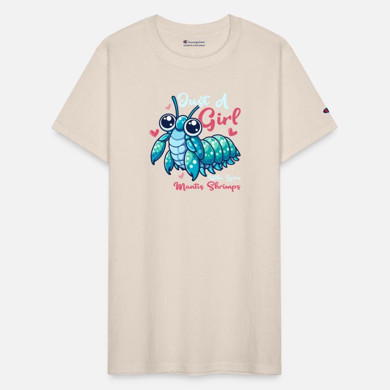 Just A Girl Who Loves Mantis Shrimps Shrimp Lover